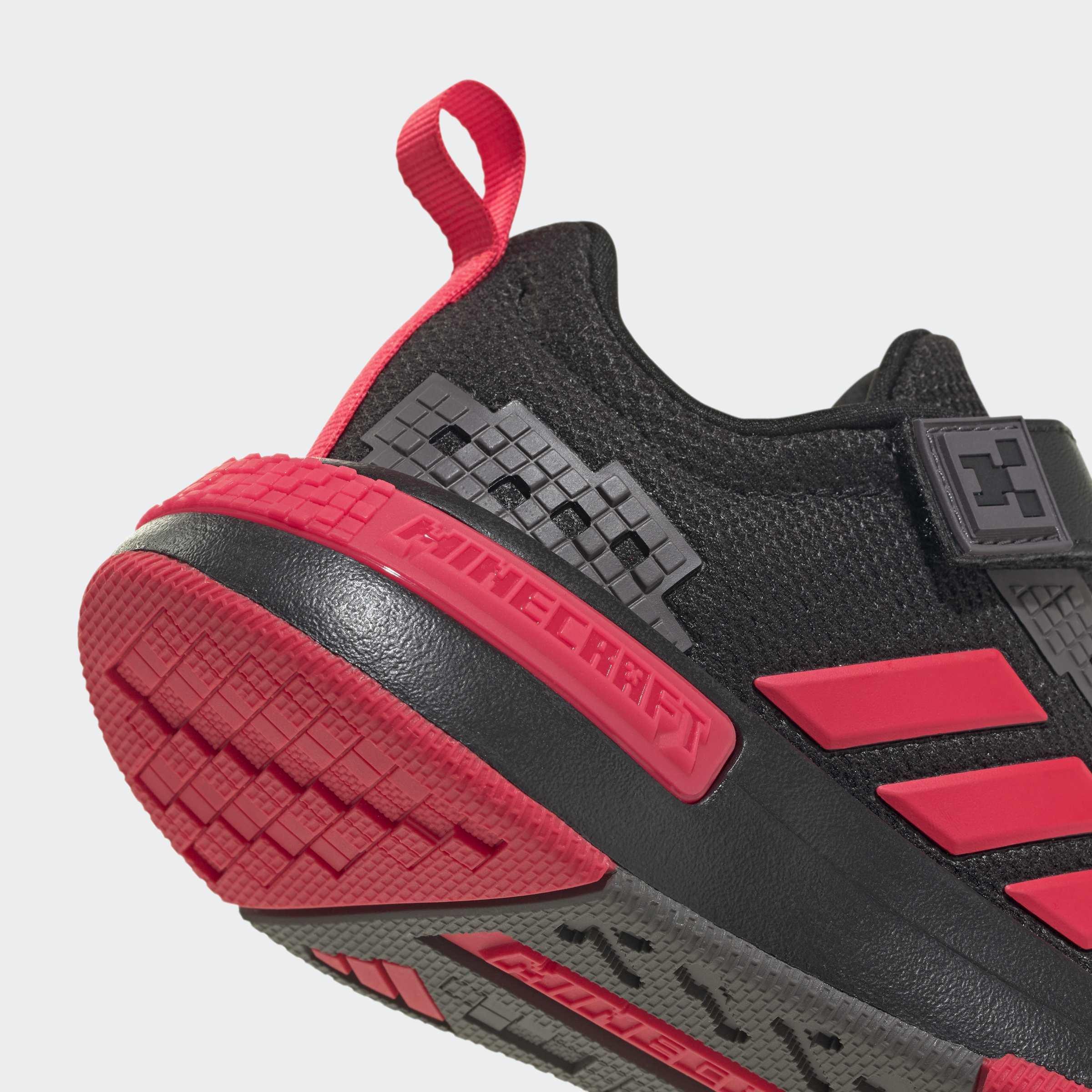 Kids Unisex adidas Minecraft Pro Shoes, Black, A701_ONE, large image number 4