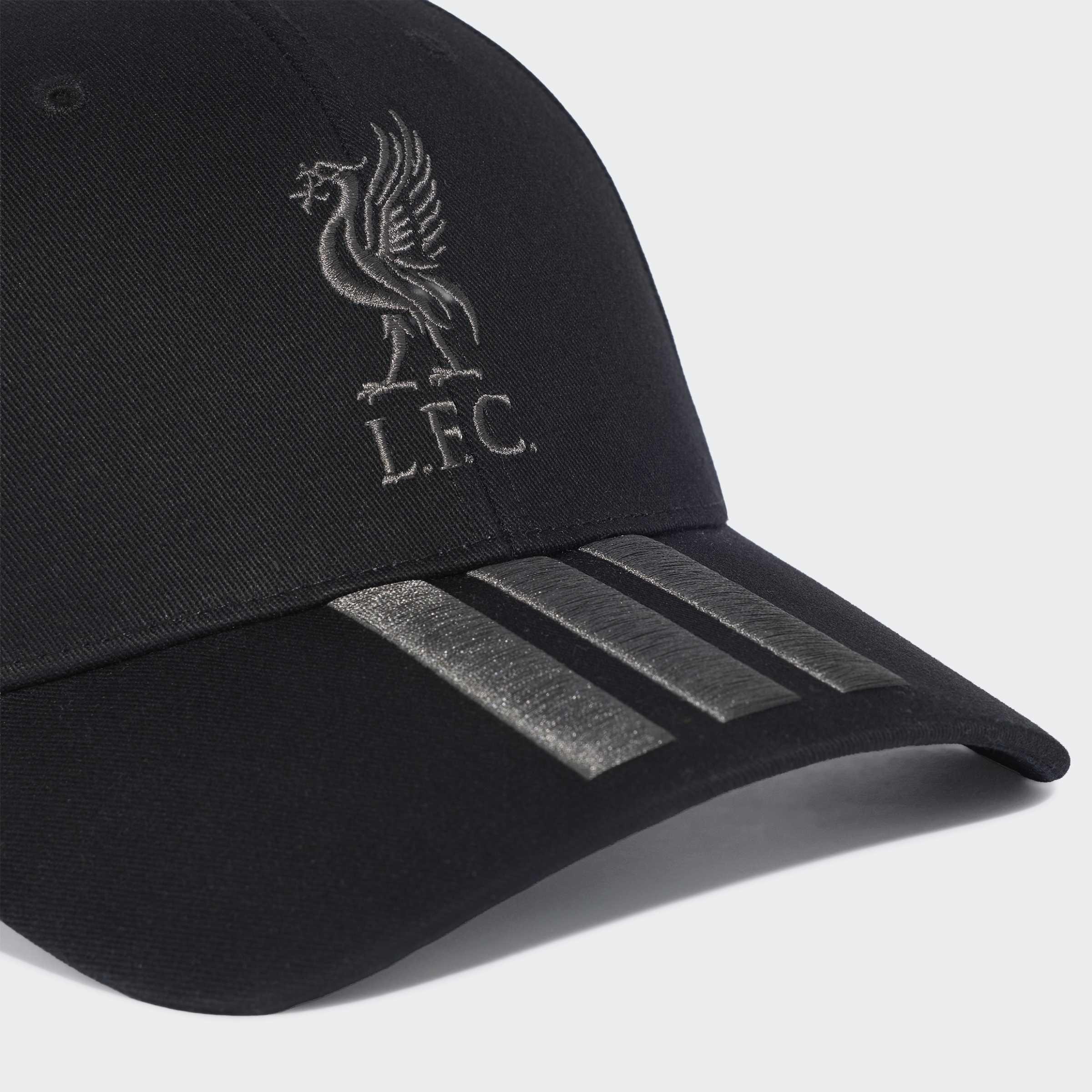 Unisex Liverpool Fc Baseball Cap, Black, A701_ONE, large image number 3
