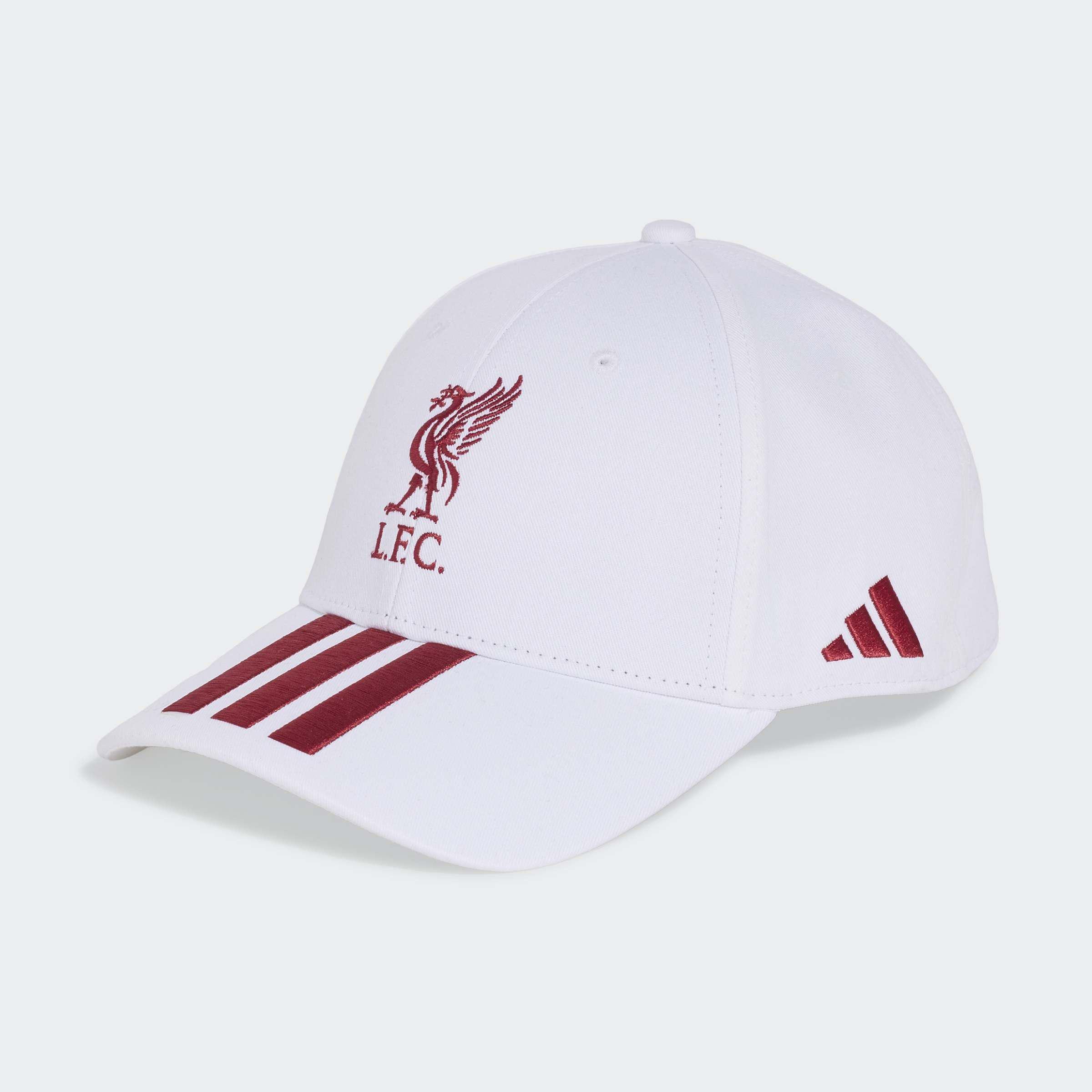 Unisex Liverpool Fc Baseball Cap, White