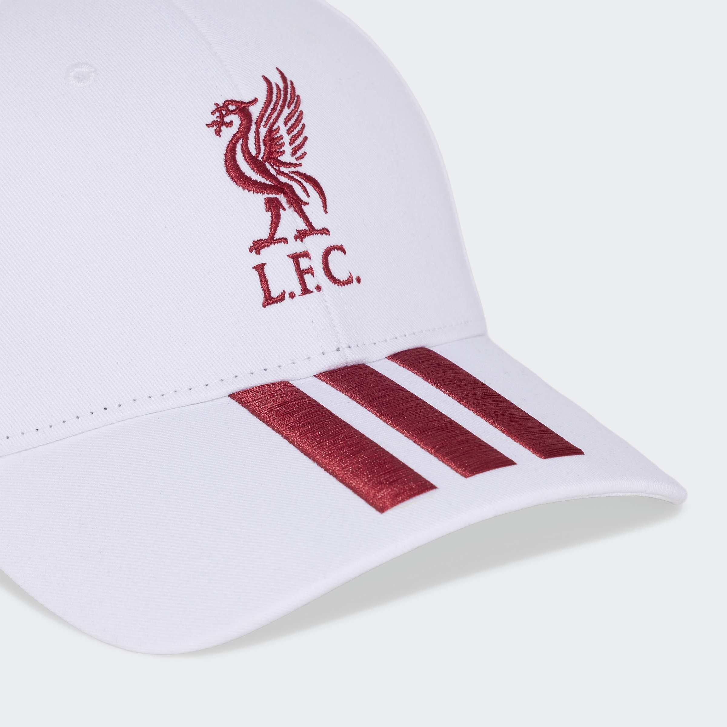 Unisex Liverpool Fc Baseball Cap, White, A701_ONE, large image number 3