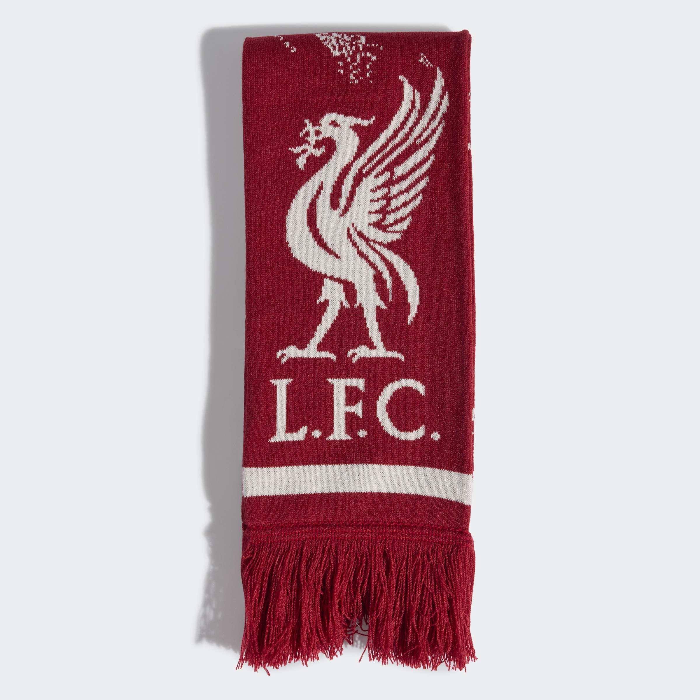 Unisex Liverpool Fc Scarf, Burgundy