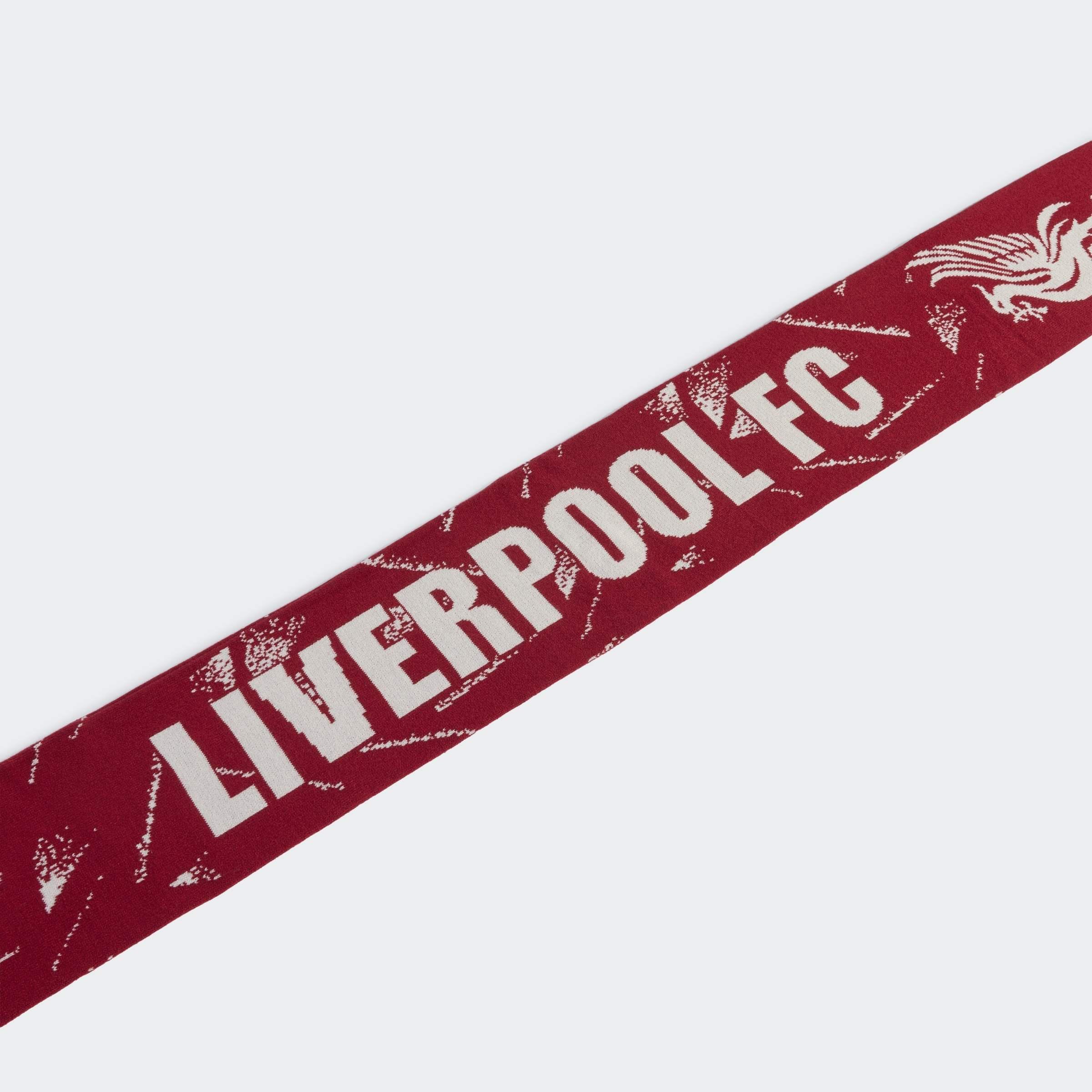 Unisex Liverpool Fc Scarf, Burgundy