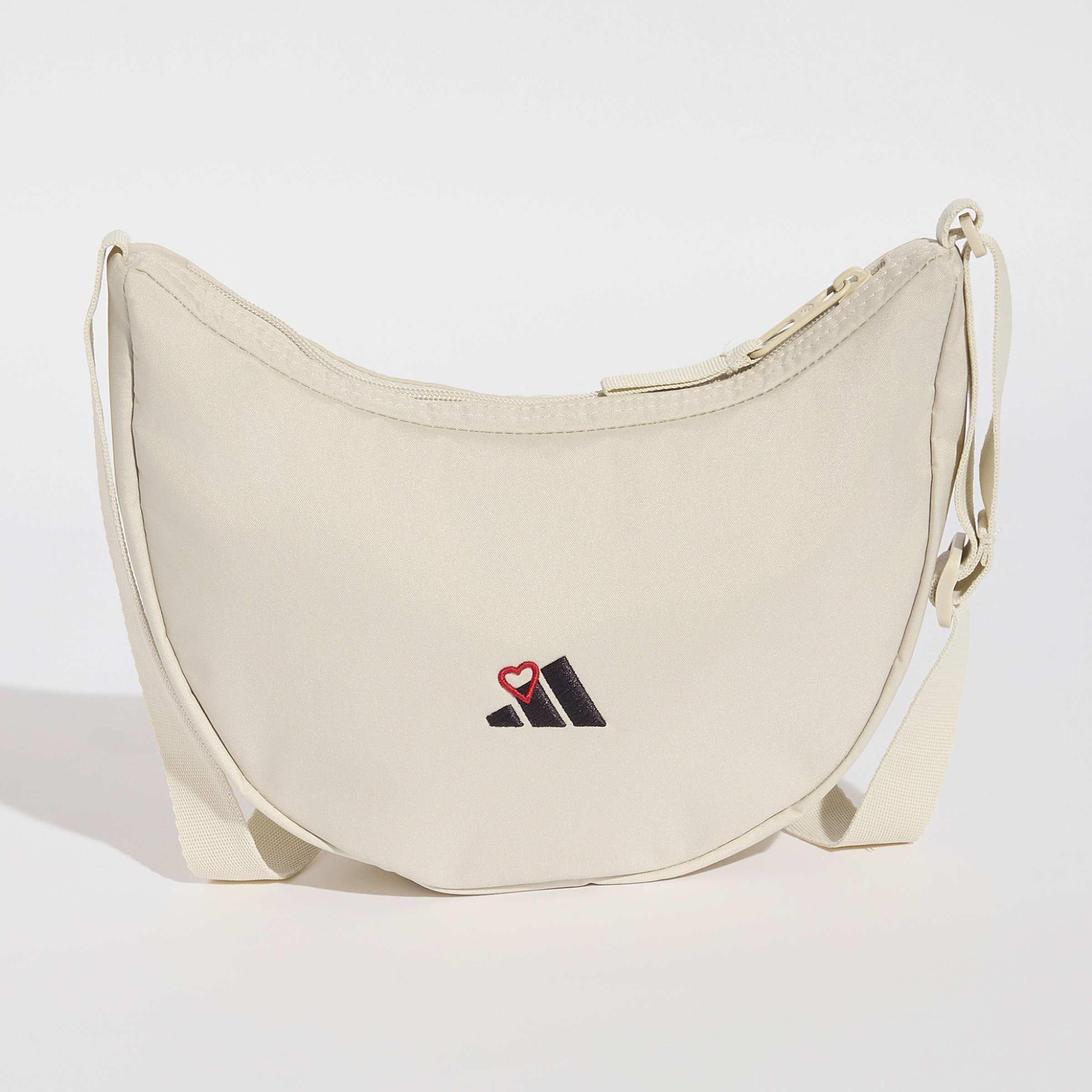 Womens Graphic Pouch, Beige
