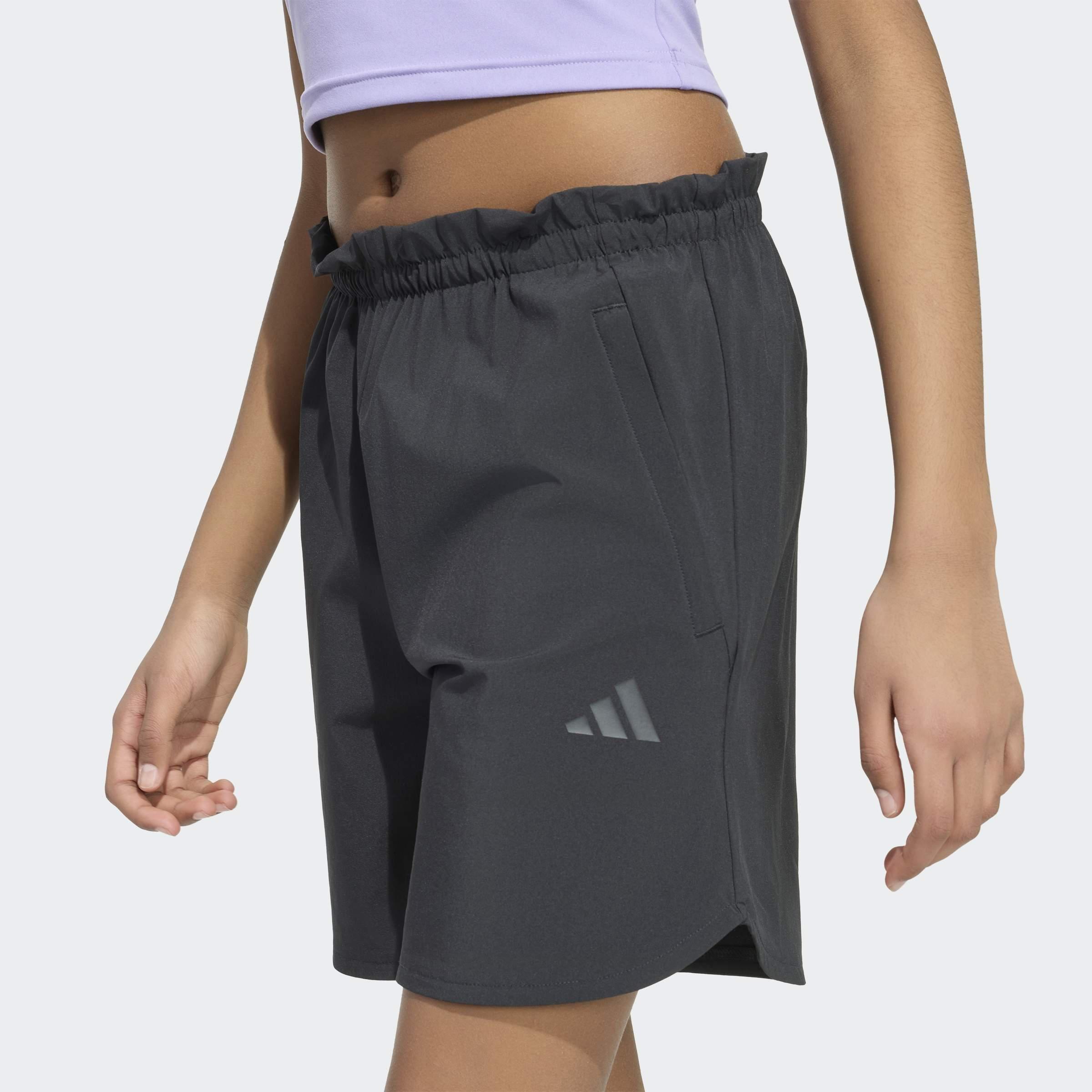 Kids Sport Icons Woven Shorts, Black, A701_ONE, large image number 3
