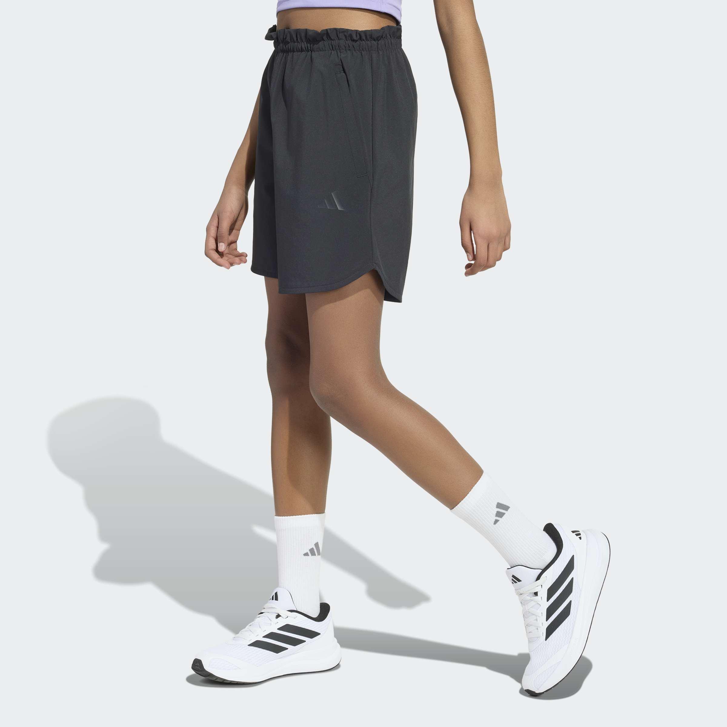 Kids Sport Icons Woven Shorts, Black, A701_ONE, large image number 5