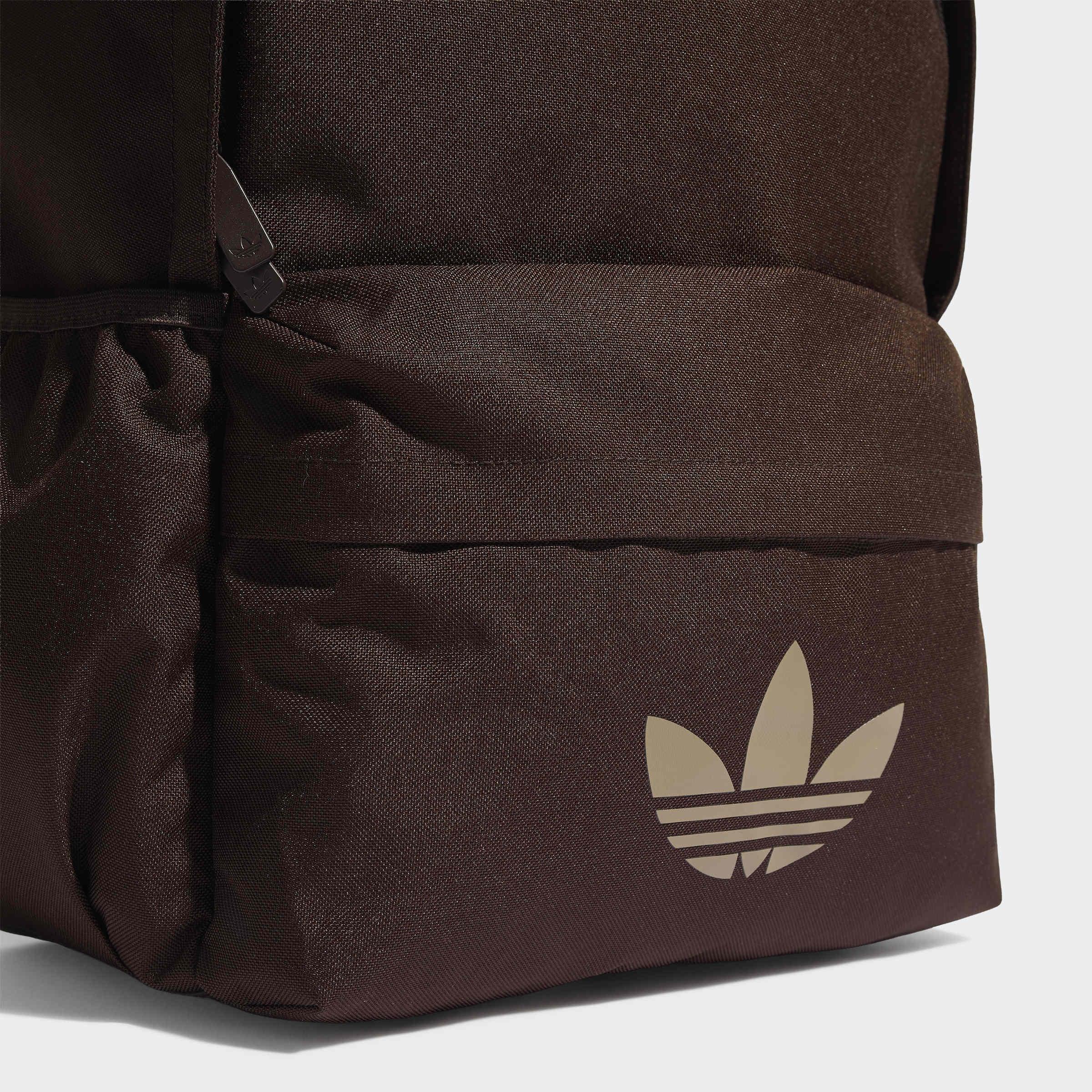 Unisex Adicolor Classic Backpack, Brown, A701_ONE, large image number 4