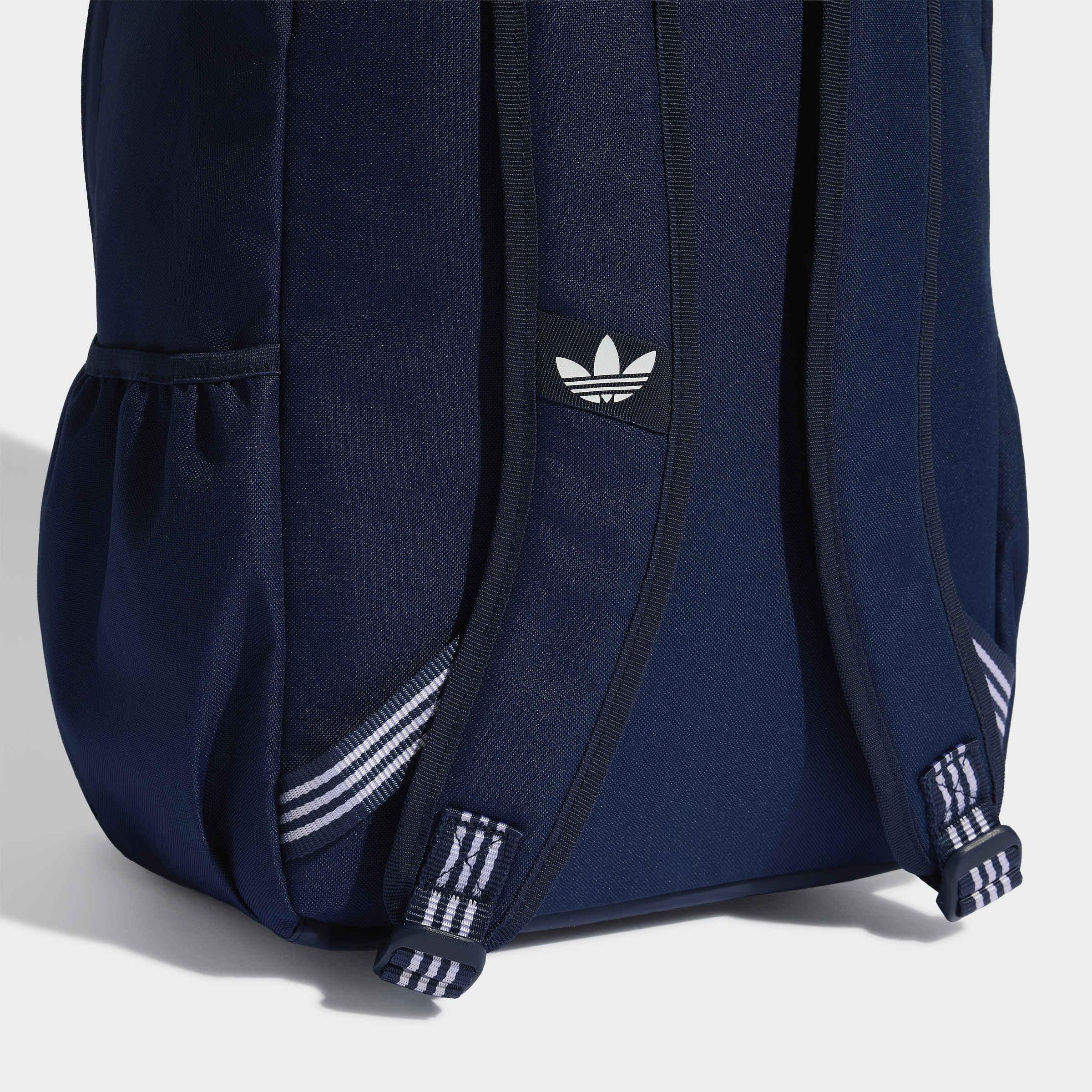Unisex Adicolor Classic Backpack, Blue, A701_ONE, large image number 4