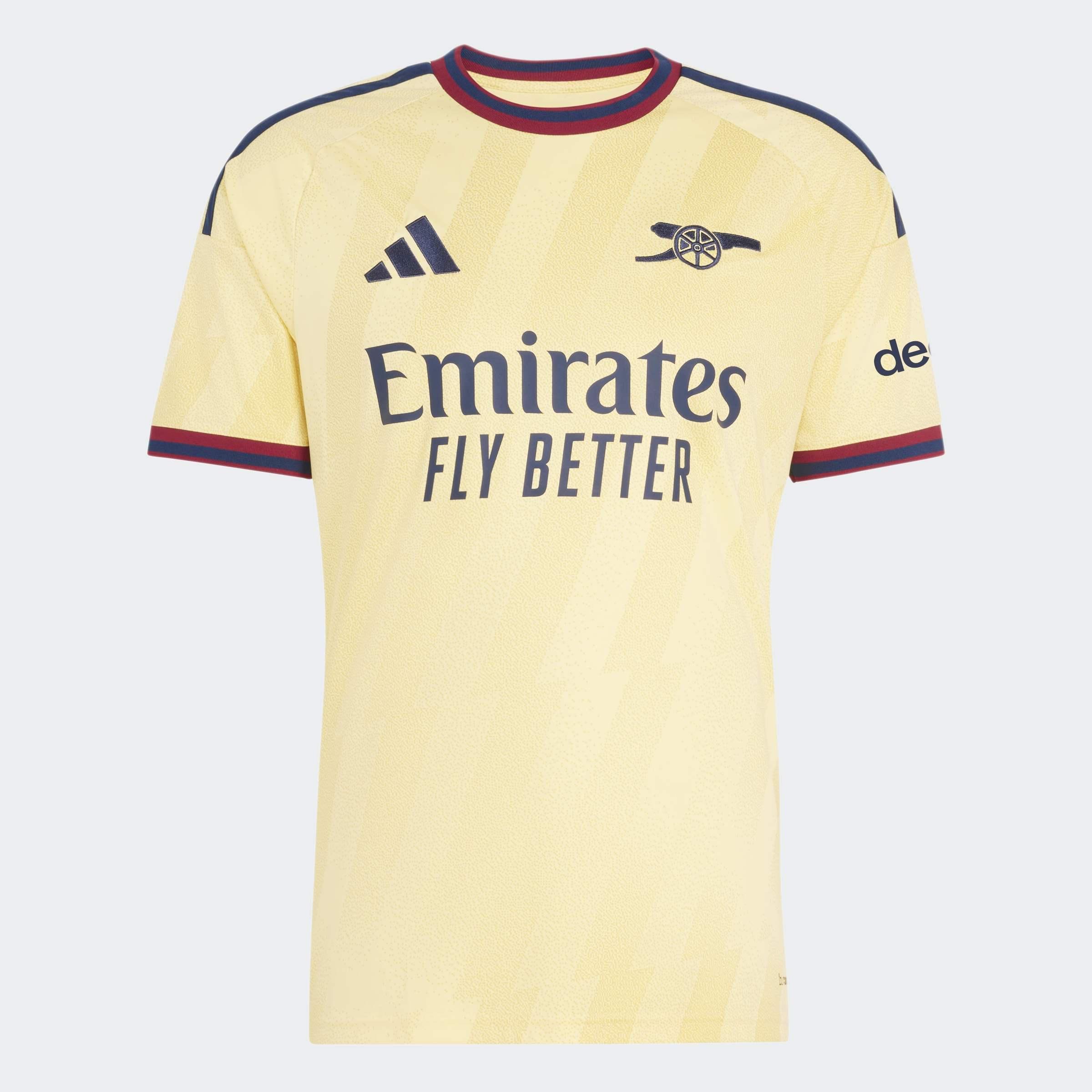 Arsenal FC 26/27 Third Jersey, Yellow