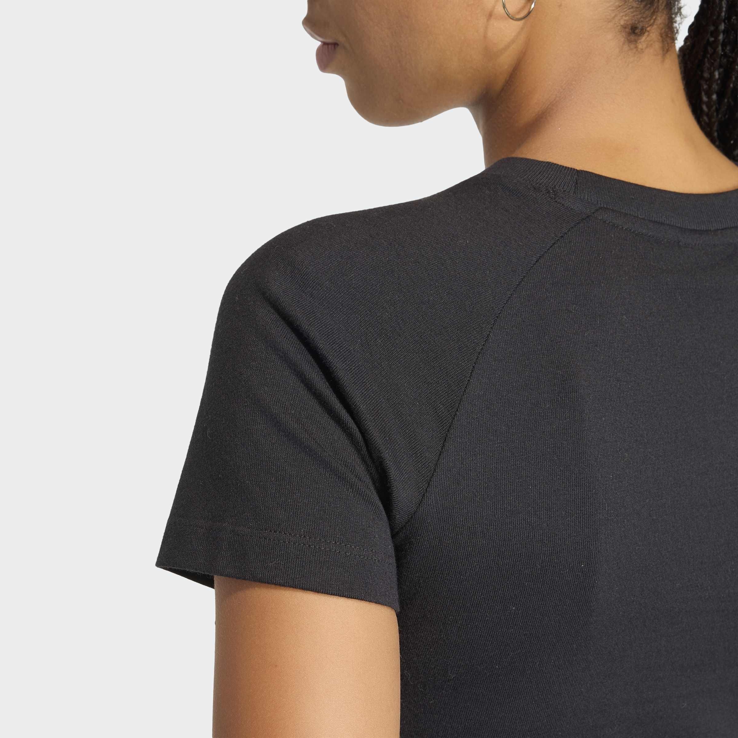 Essentials Slim T-Shirt, Black, A701_ONE, large image number 3