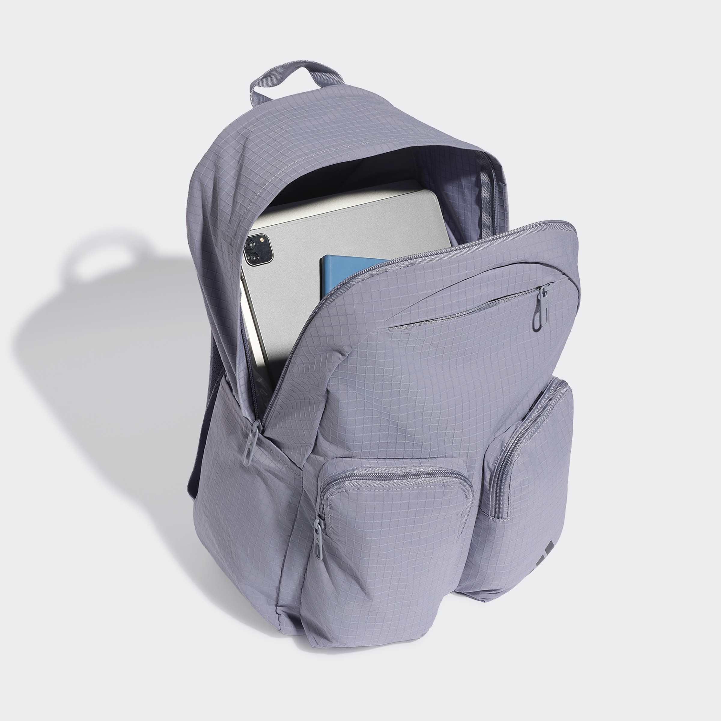 Unisex Essentials Back To Campus Backpack, Purple, A701_ONE, large image number 2