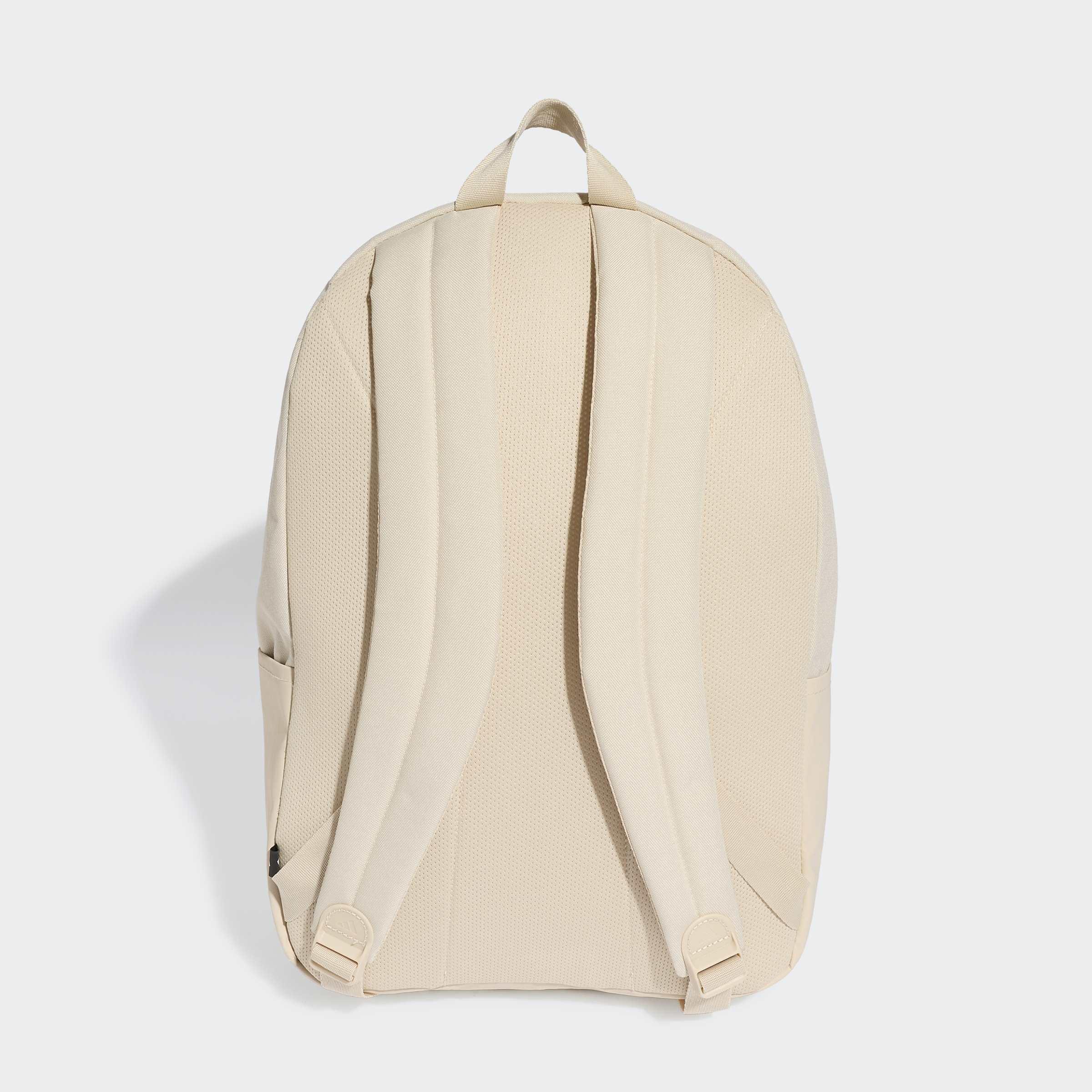 Unisex Classic Back-to-School 3-Stripes Backpack, Beige, A701_ONE, large image number 3