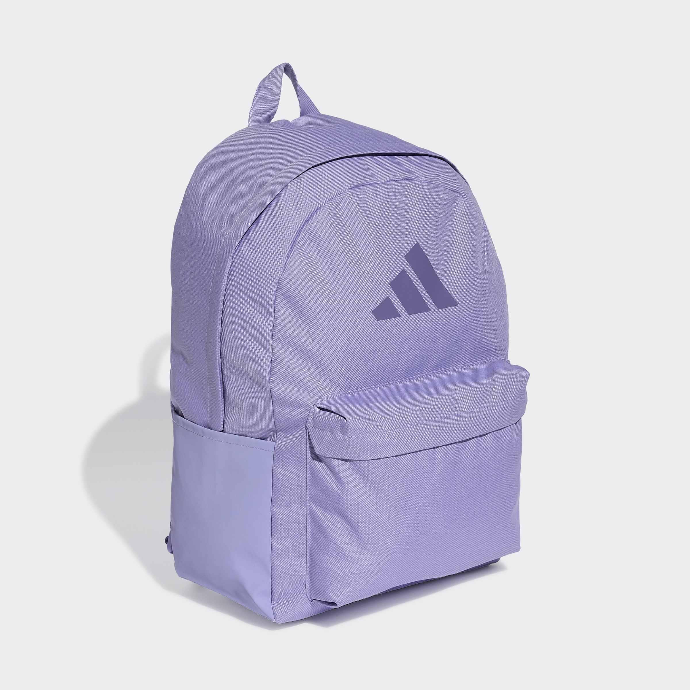 Unisex Classic 3 Bar Logo Backpack, Purple, A701_ONE, large image number 5