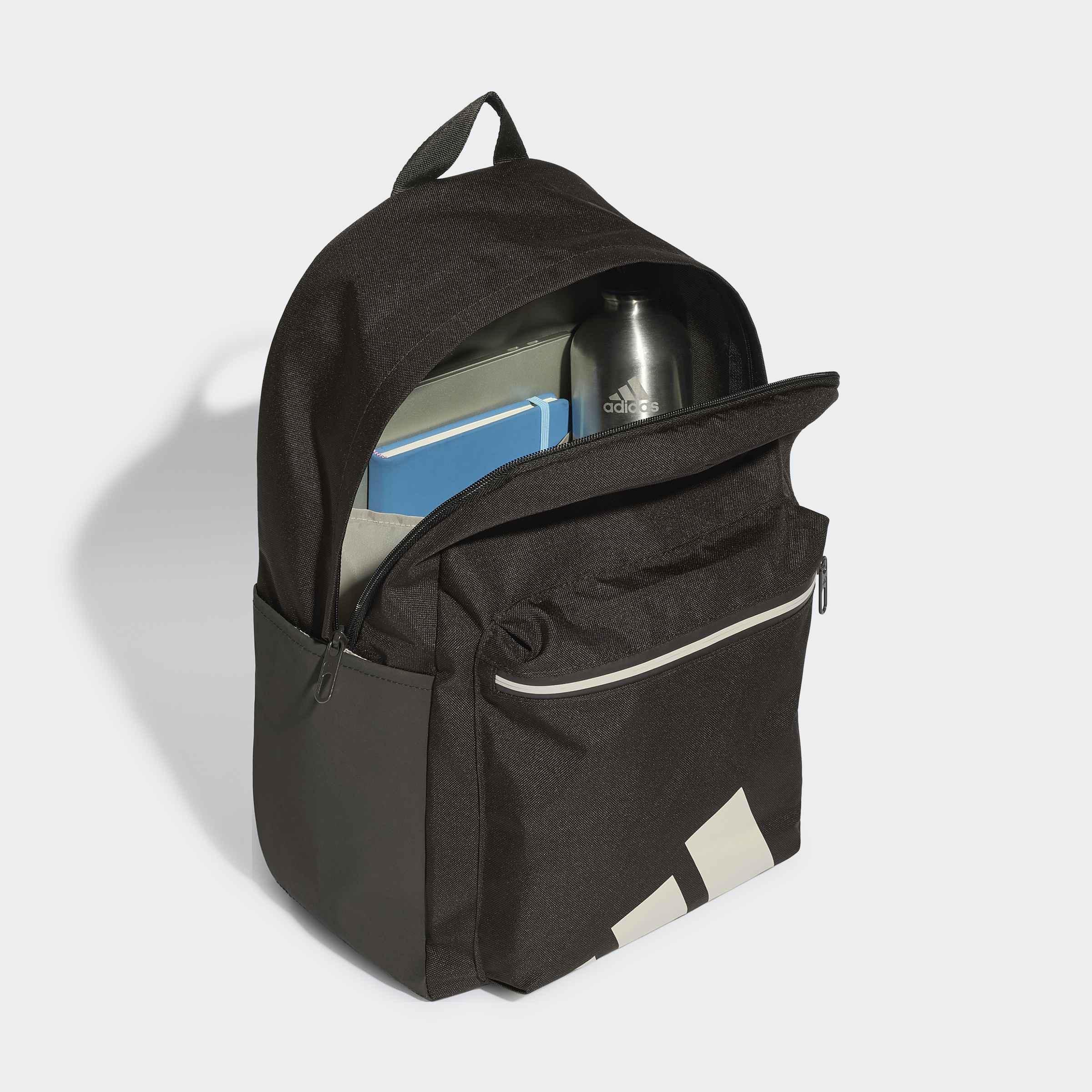 Unisex Essentials Back To Campus Bars Backpack, Brown