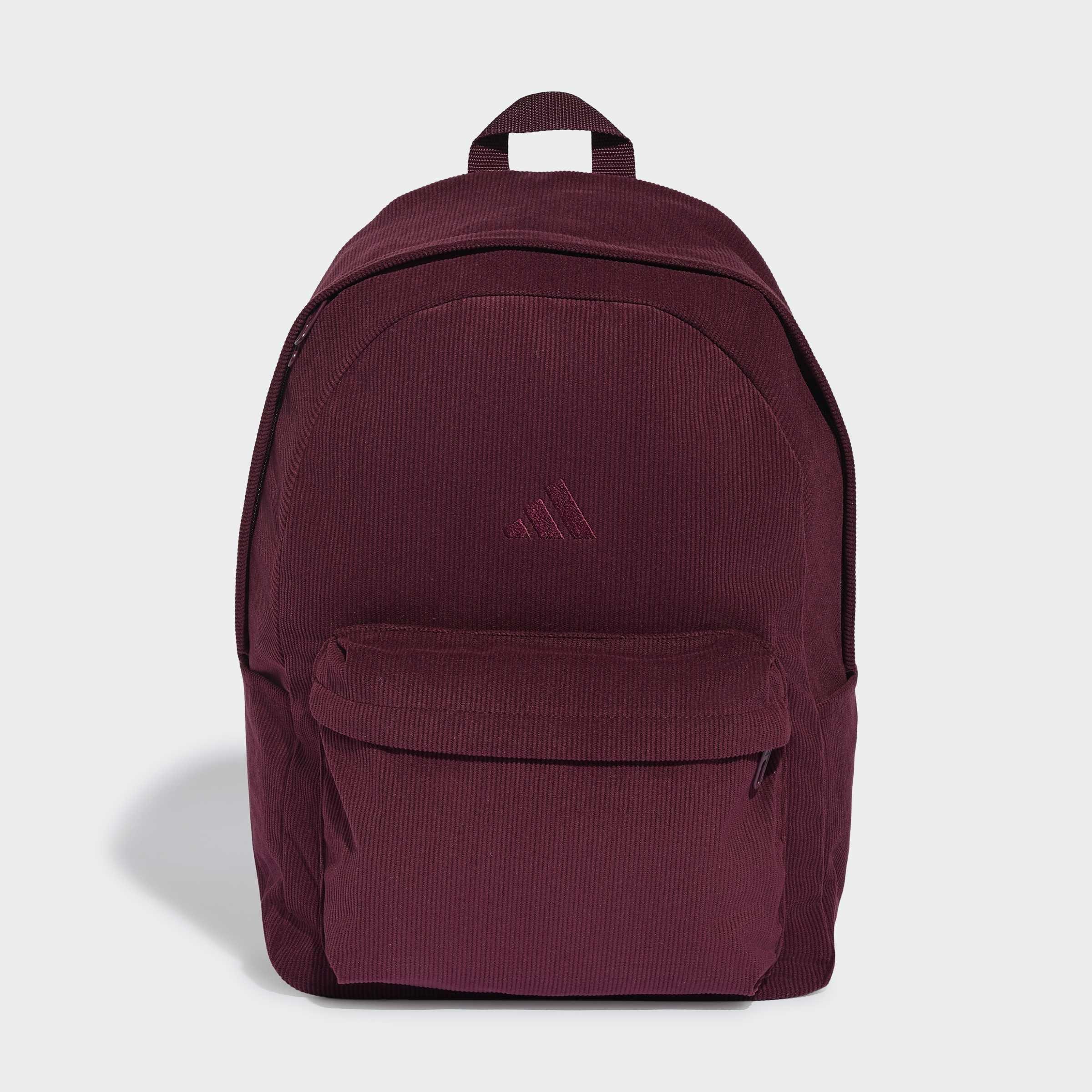 Unisex Essentials Material Backpack, Burgundy
