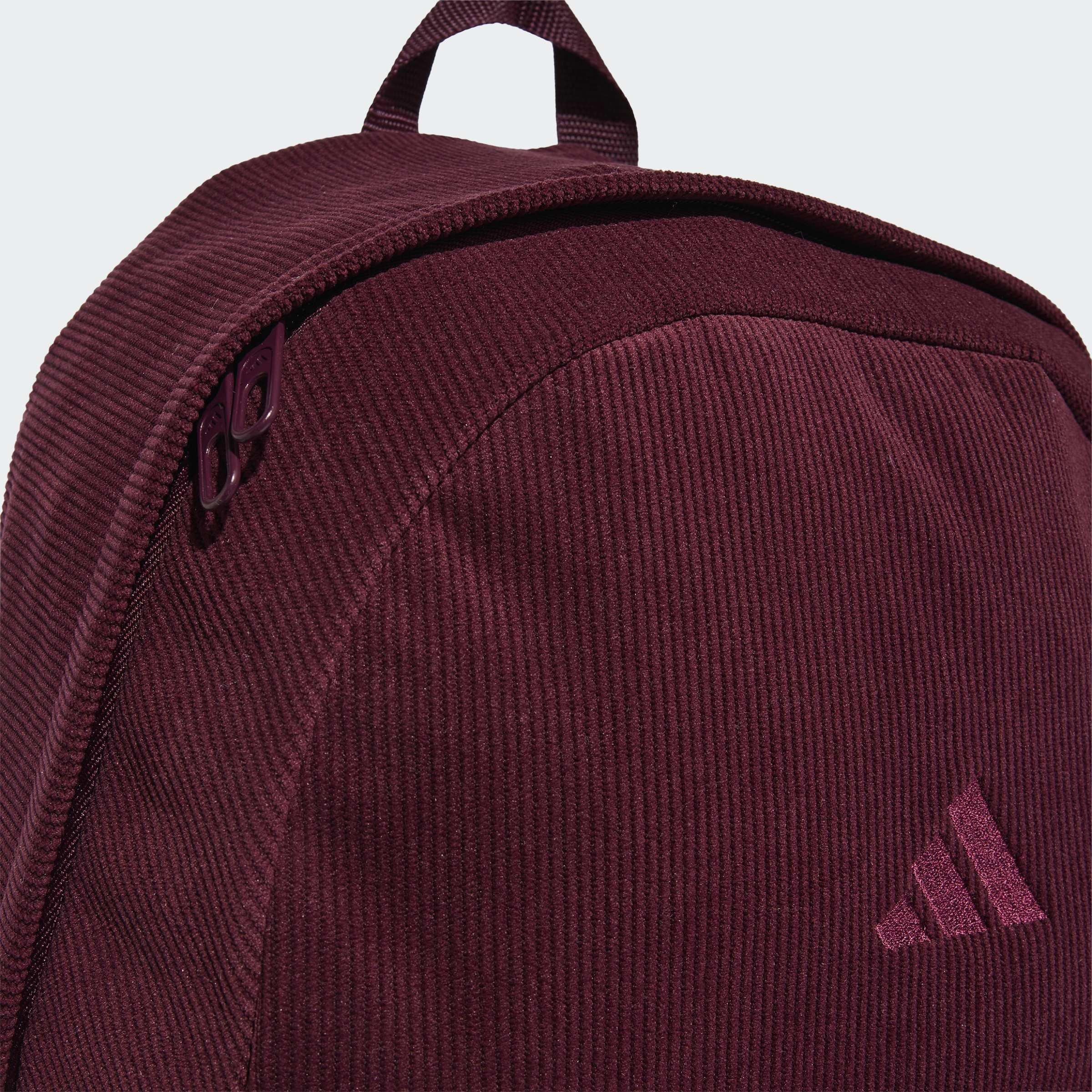 Unisex Essentials Material Backpack, Burgundy, A701_ONE, large image number 4