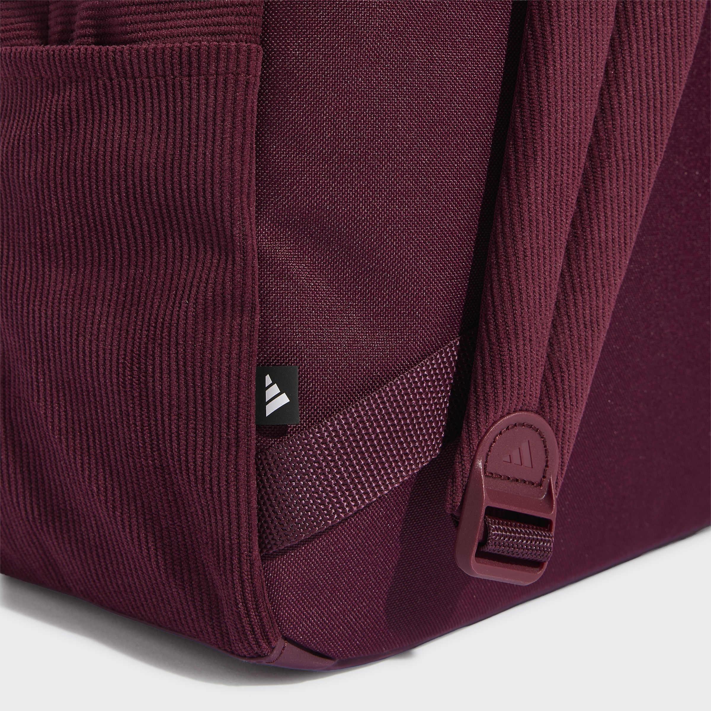 Unisex Essentials Material Backpack, Burgundy, A701_ONE, large image number 5