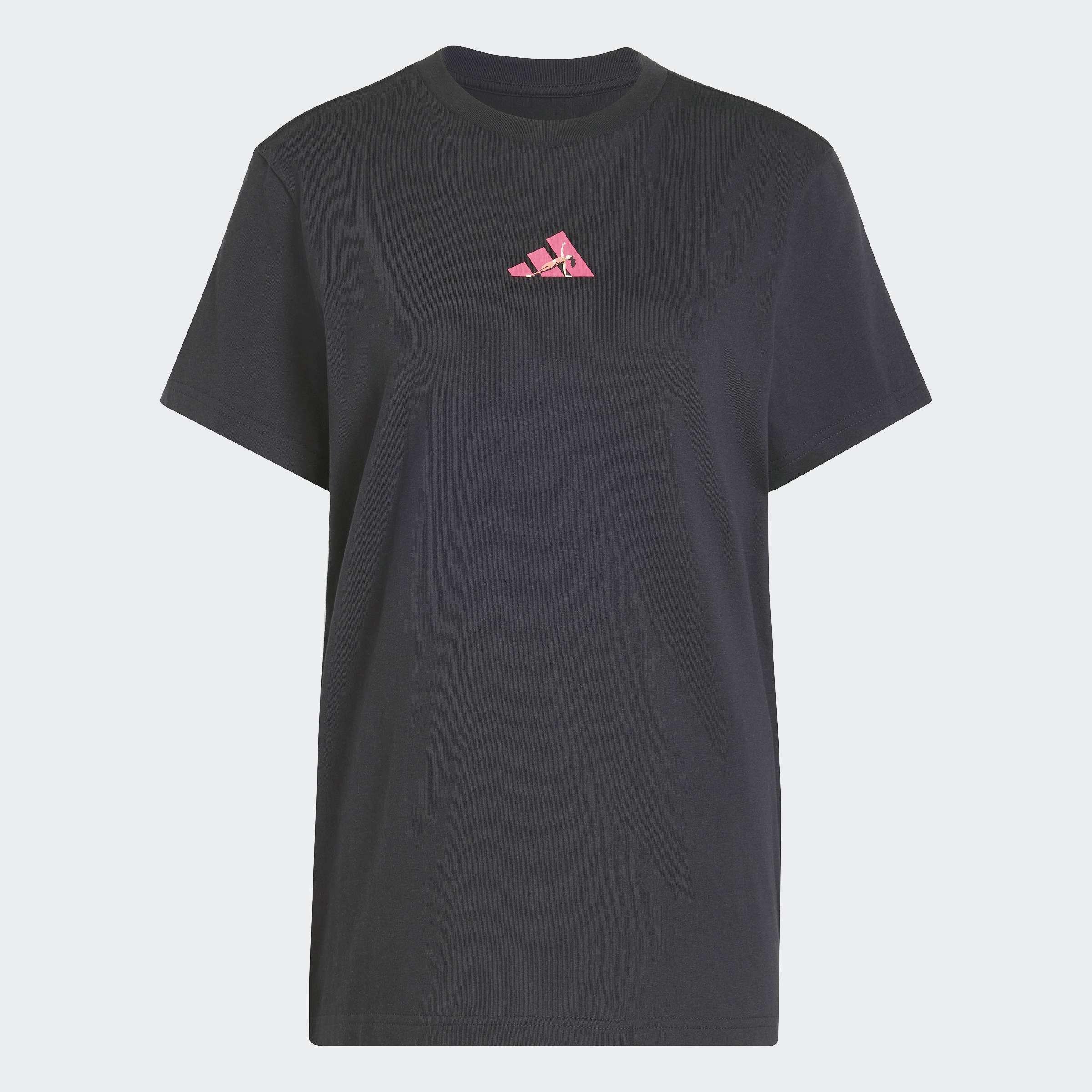 Soft Sports Graphic T-Shirt, Black