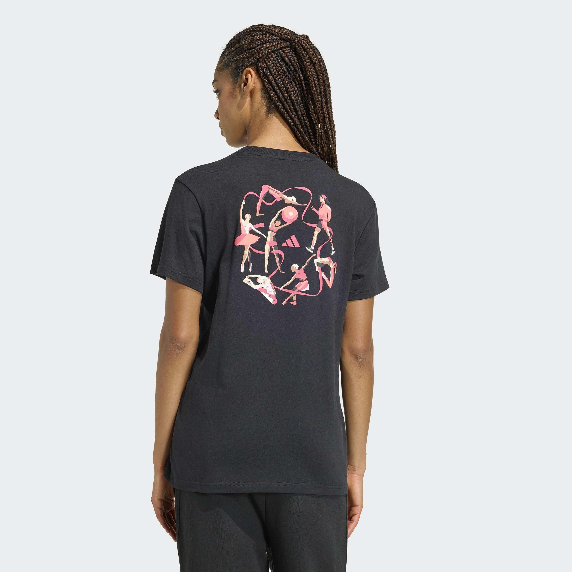 Soft Sports Graphic T-Shirt, Black