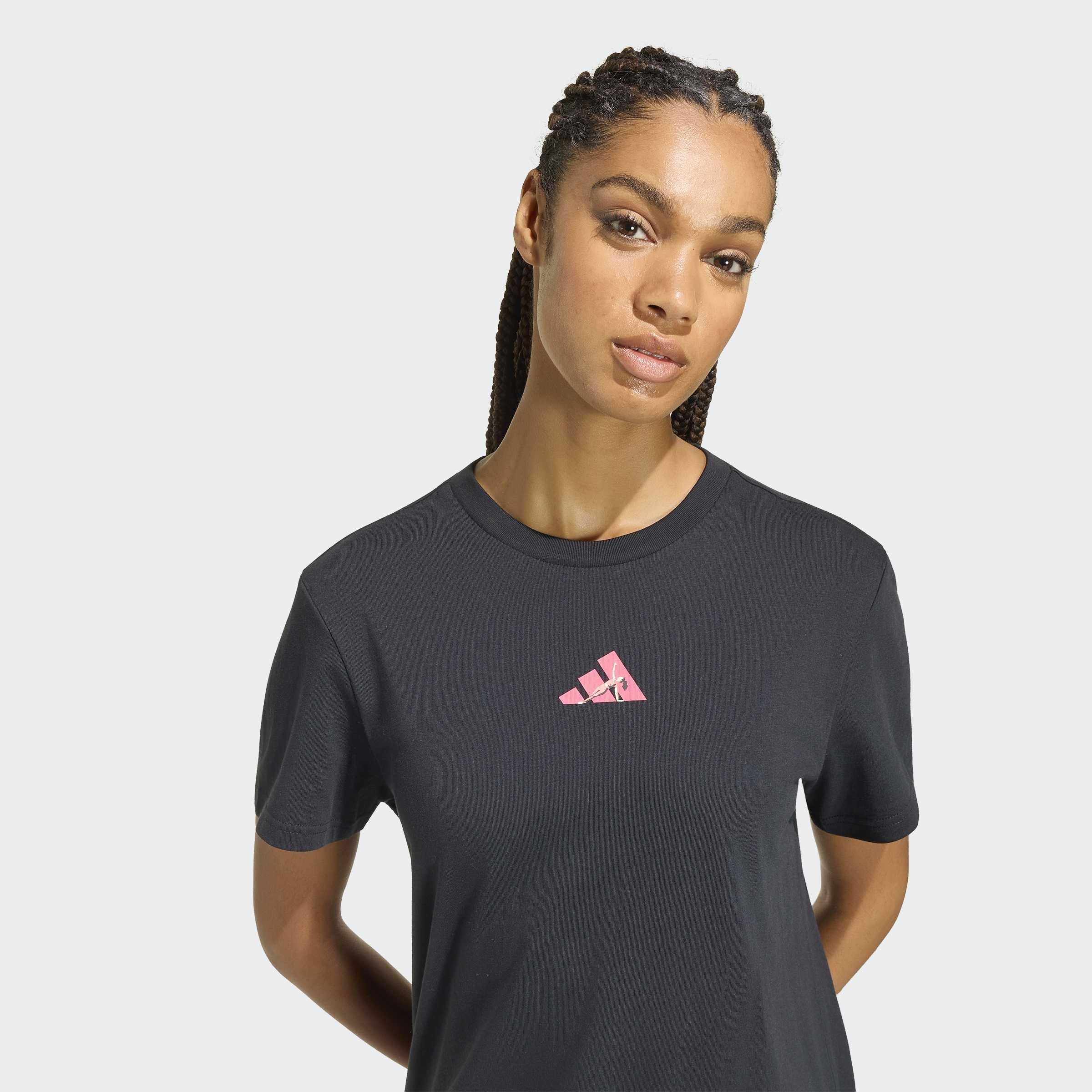 Soft Sports Graphic T-Shirt, Black, A701_ONE, large image number 2
