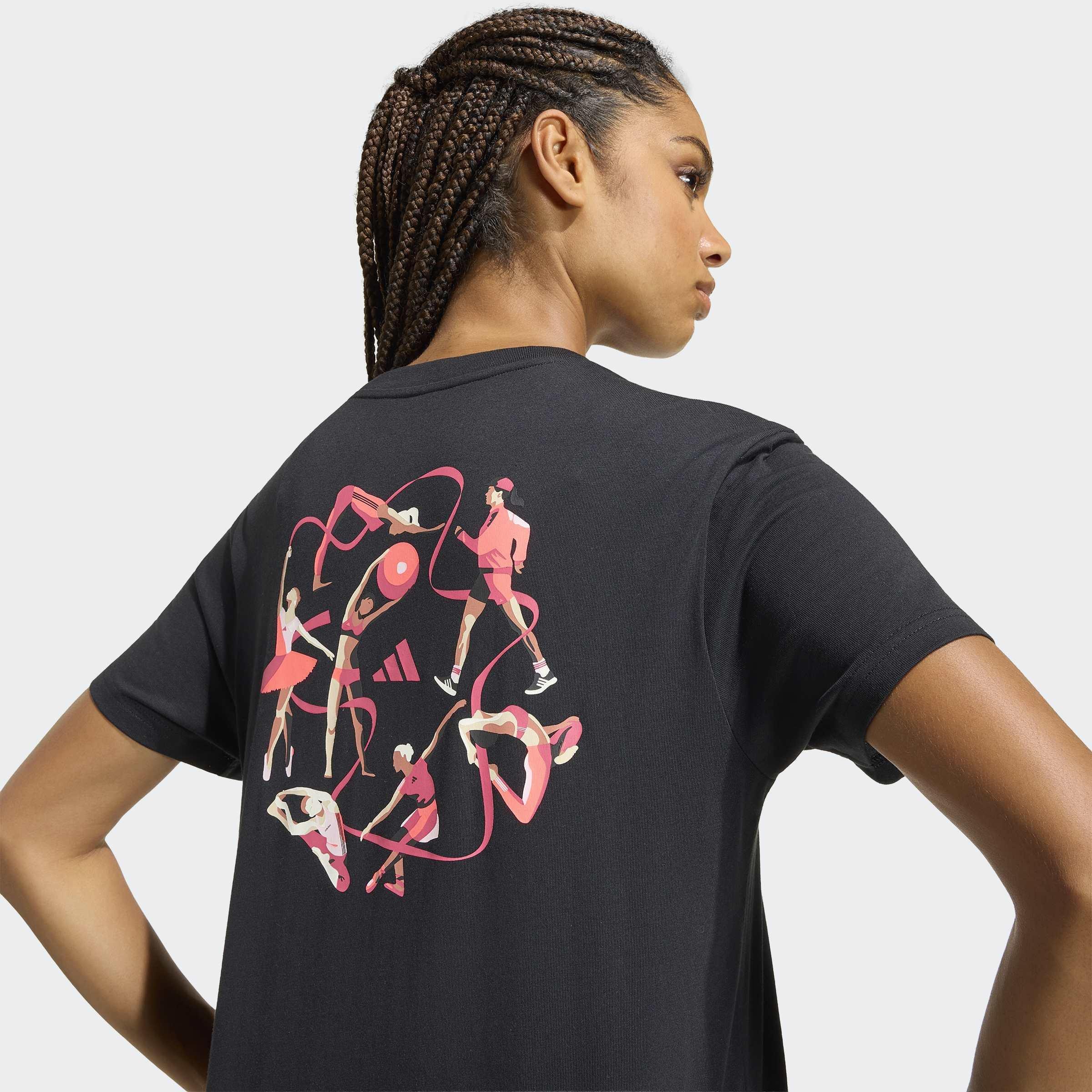 Soft Sports Graphic T-Shirt, Black, A701_ONE, large image number 3