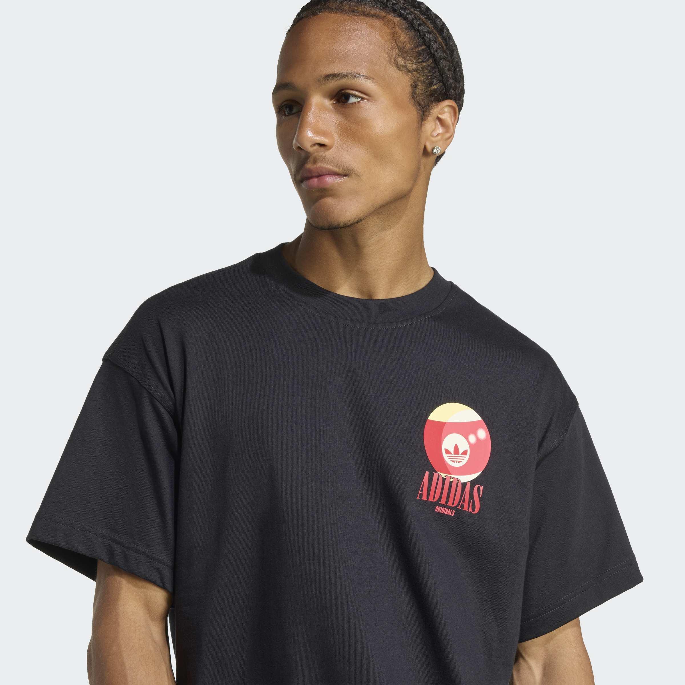 Billiard T-Shirt, Black, A701_ONE, large image number 4