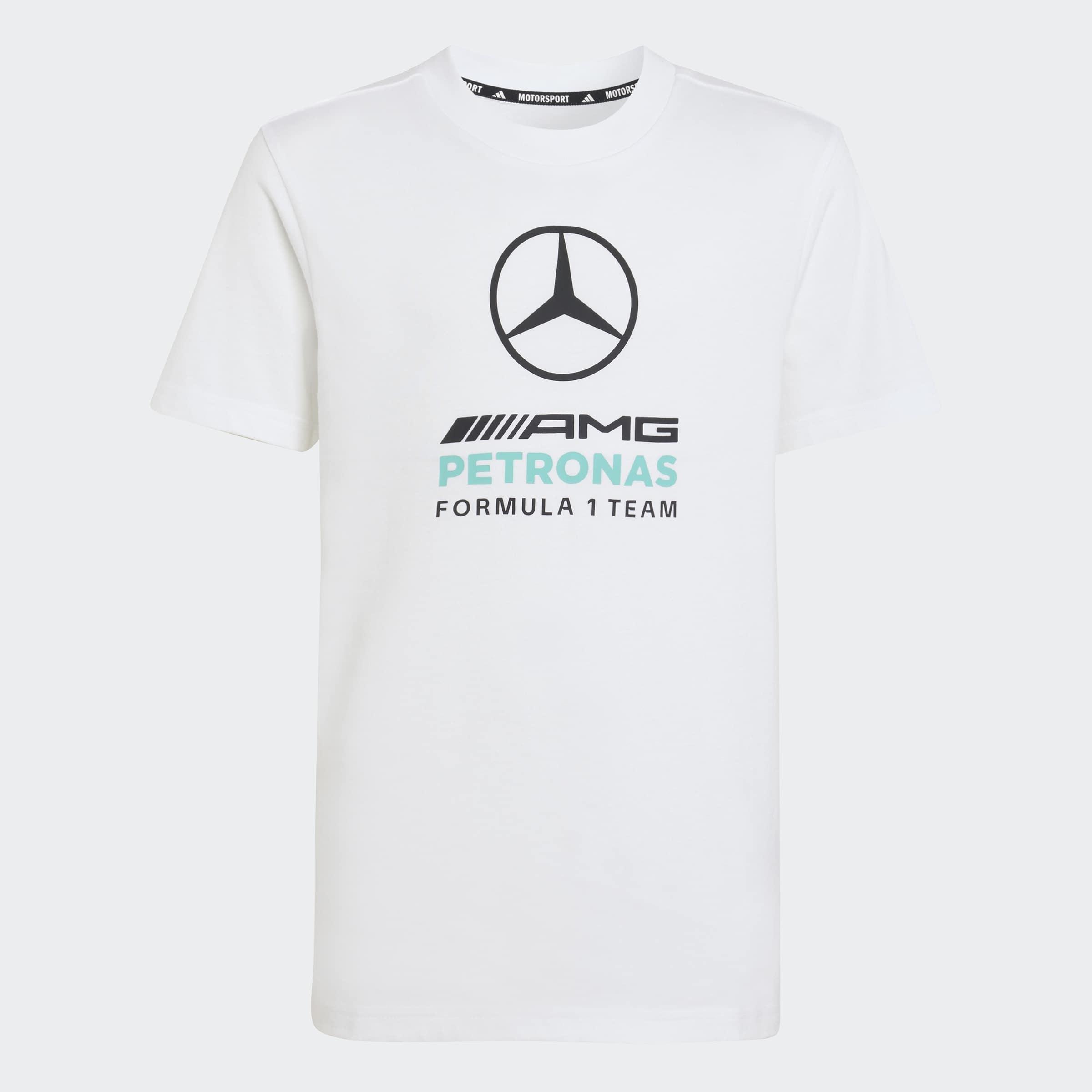 Kids Unisex Mercedes - AMG Petronas Formula 1 Team DNA Graphic T-Shirt, White