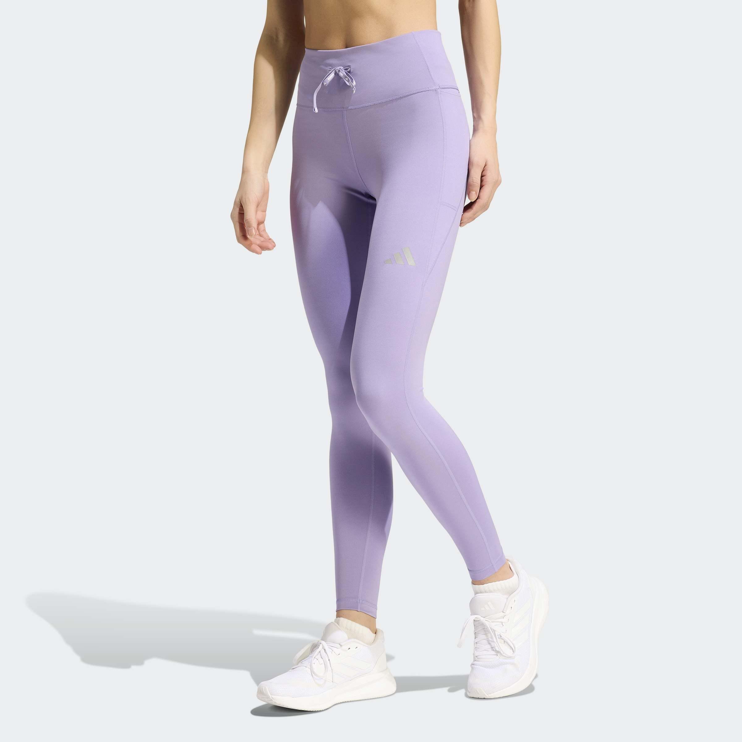 Run Essentials Full Length Leggings, Purple, A701_ONE, large image number 6