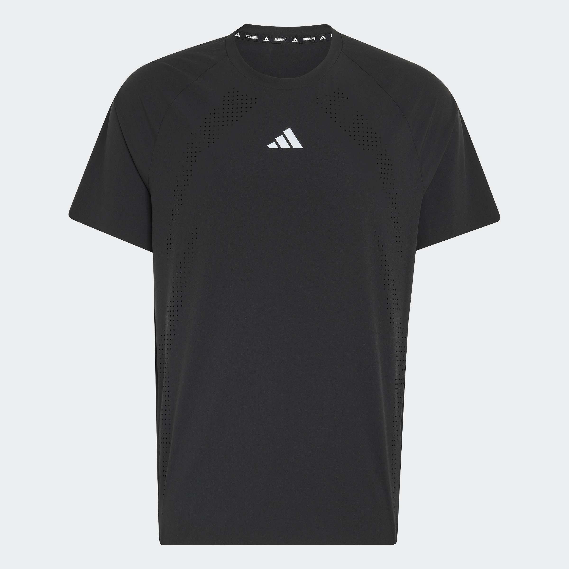 adi365 Aspyre Running T-Shirt, Black, A701_ONE, large image number 0