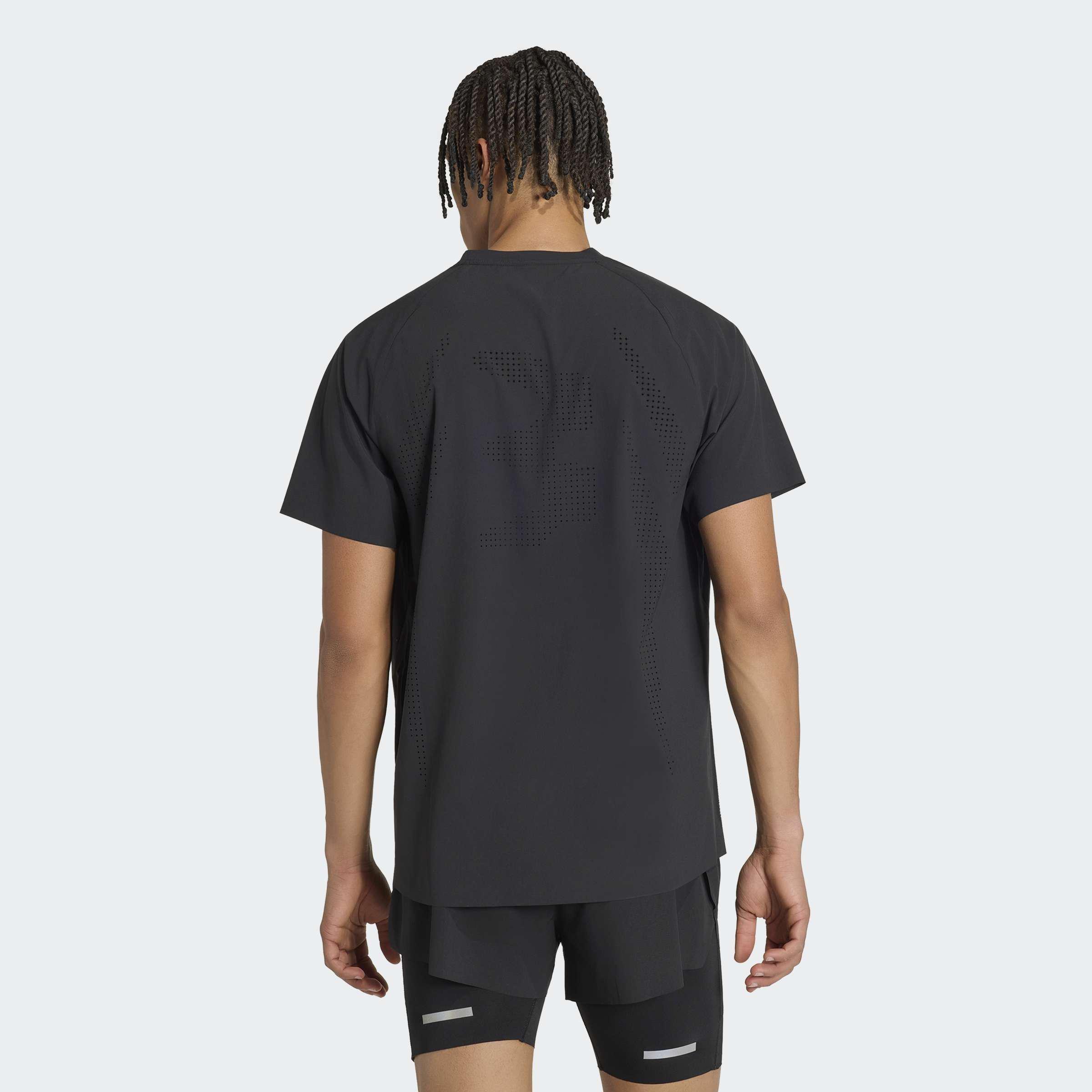 adi365 Aspyre Running T-Shirt, Black, A701_ONE, large image number 1