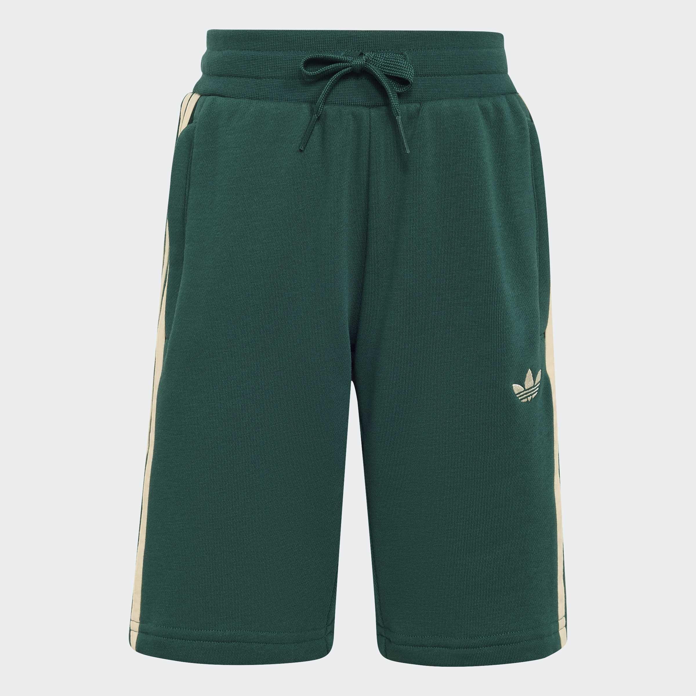 Kids Unisex 3 Stripe Short Tee Set, Green, A701_ONE, large image number 7