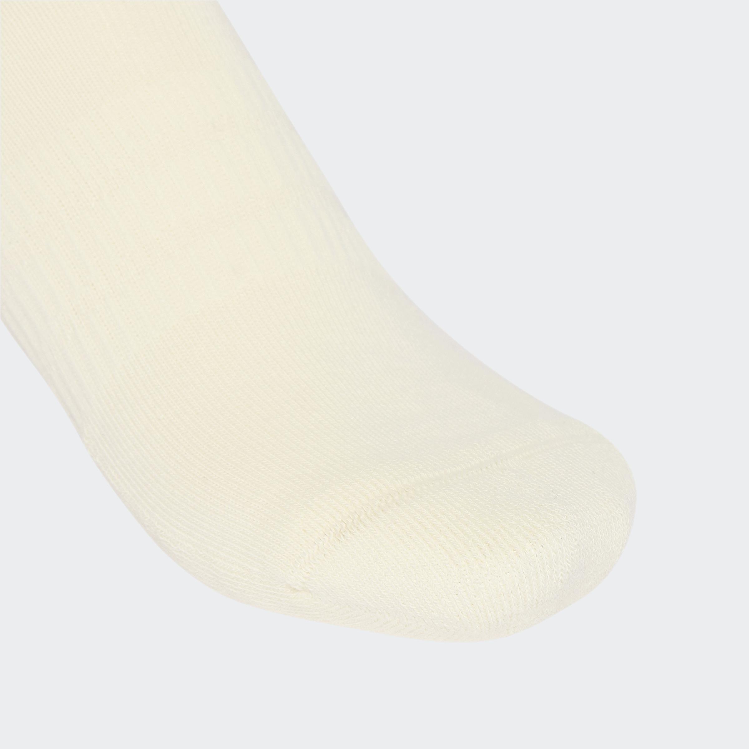 Unisex Cushioned Sportswear Crew Socks 3 Pair Pack, Multicolour, A701_ONE, large image number 2