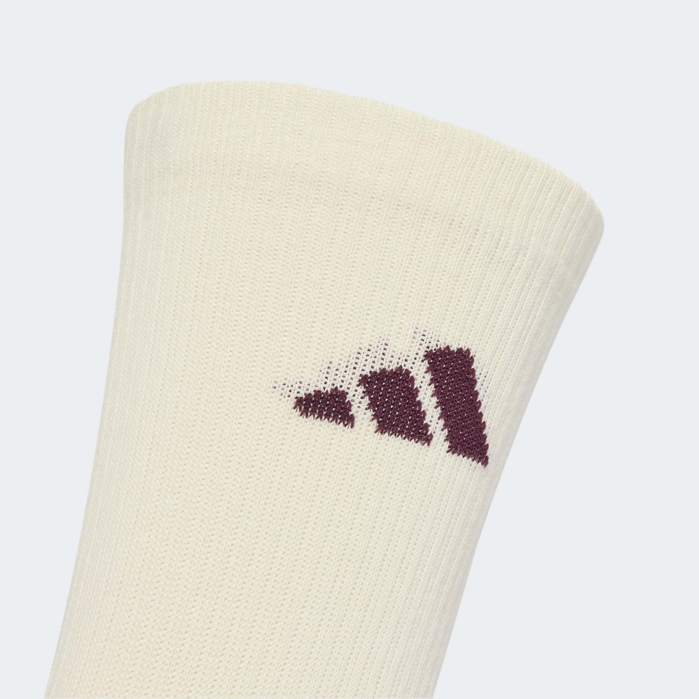 Unisex Cushioned Sportswear Crew Socks 3 Pair Pack, Multicolour, A701_ONE, large image number 3