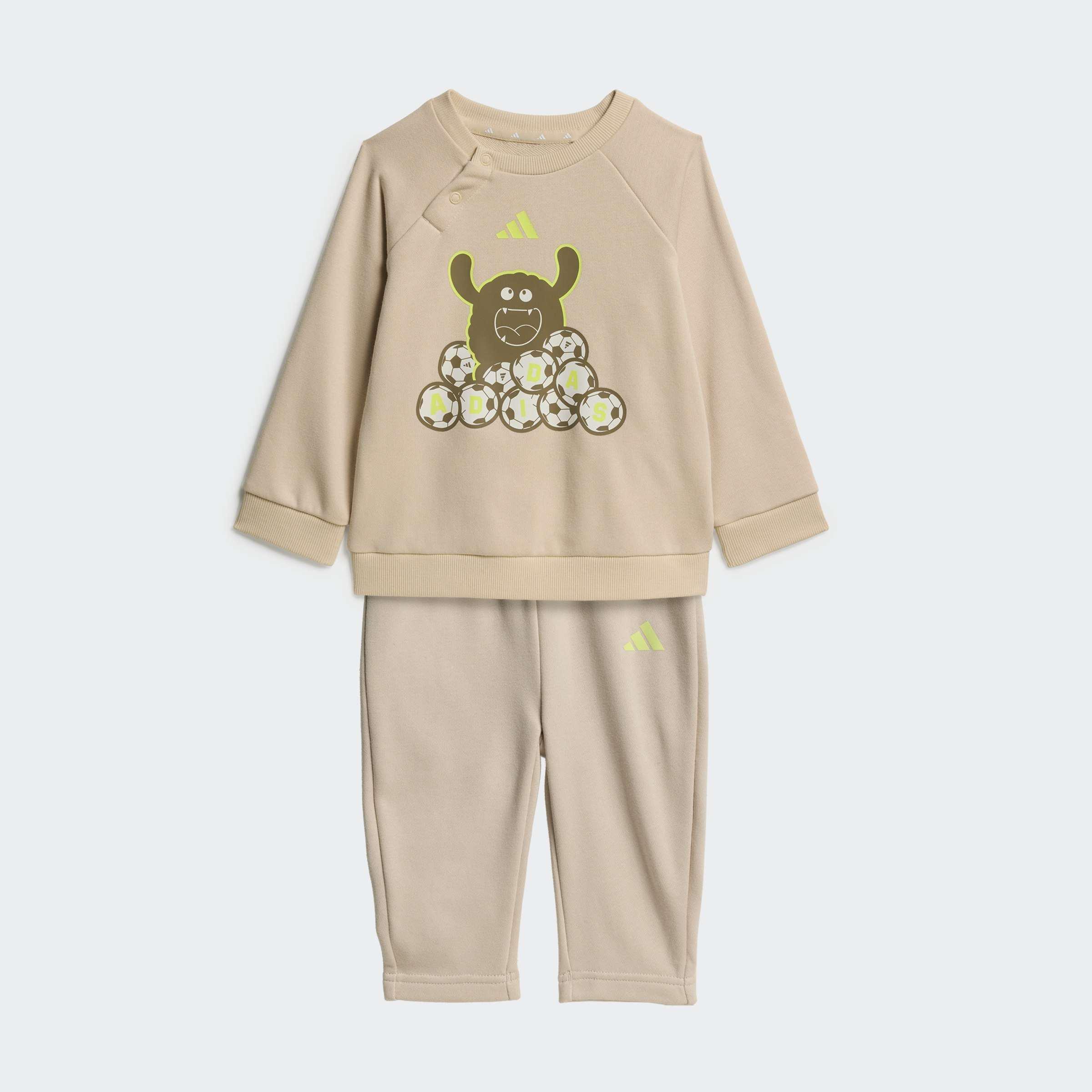 Kids Unisex Tiro_Nster Jogger Set, Beige