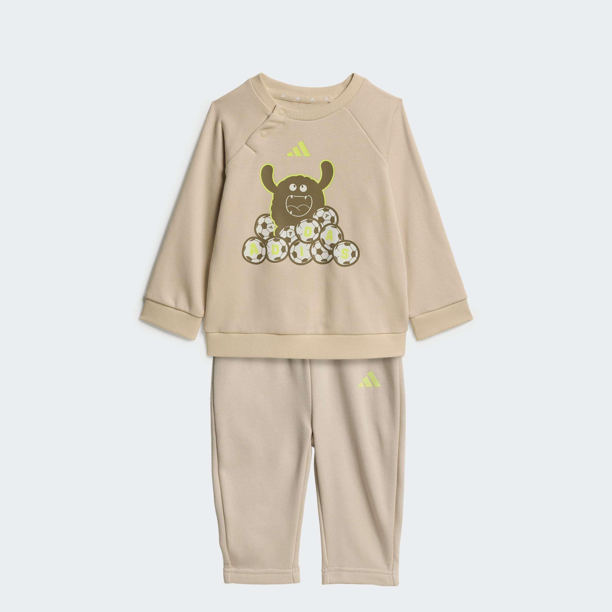 Kids Unisex Tiro_Nster Jogger Set, Beige
