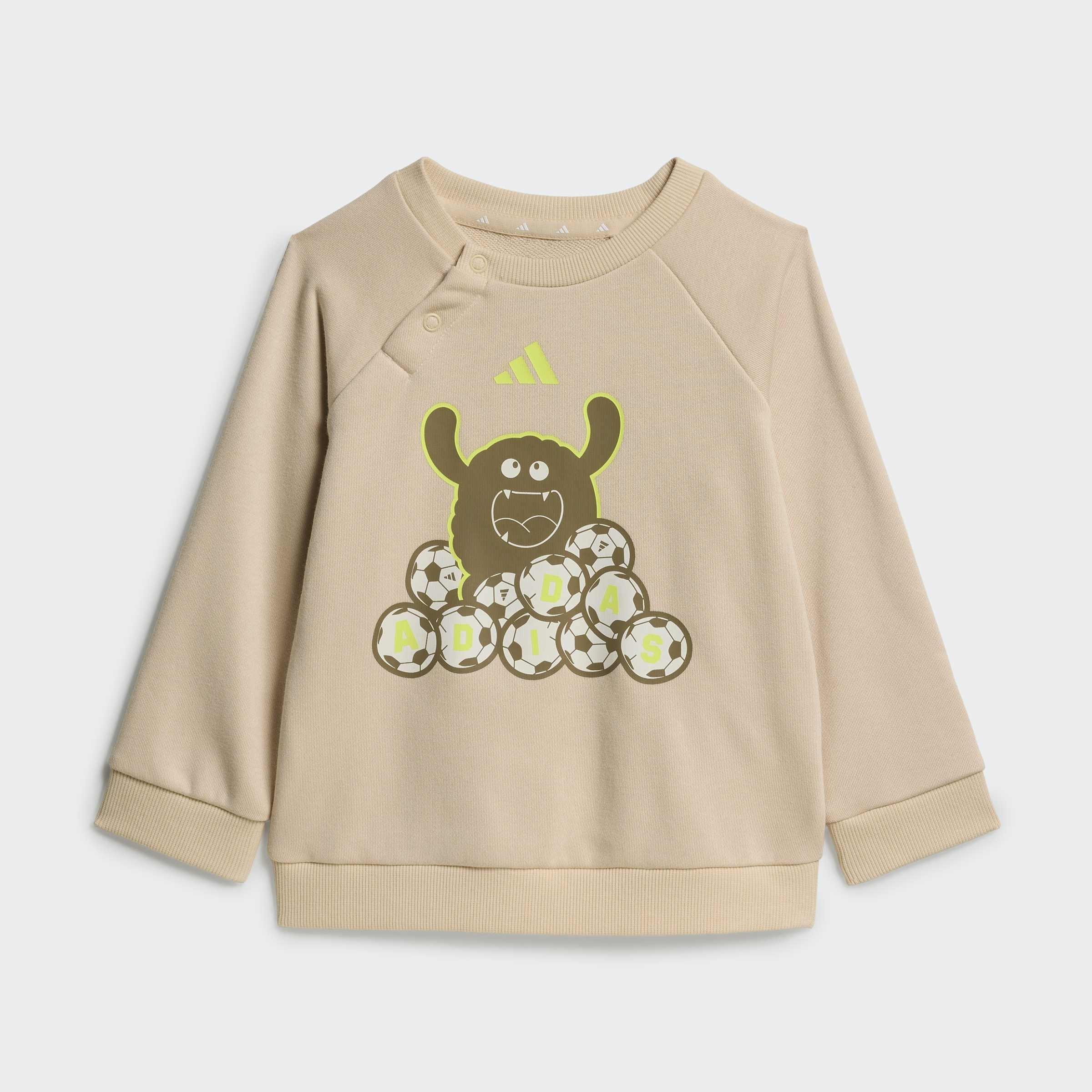 Kids Unisex Tiro_Nster Jogger Set, Beige, A701_ONE, large image number 7