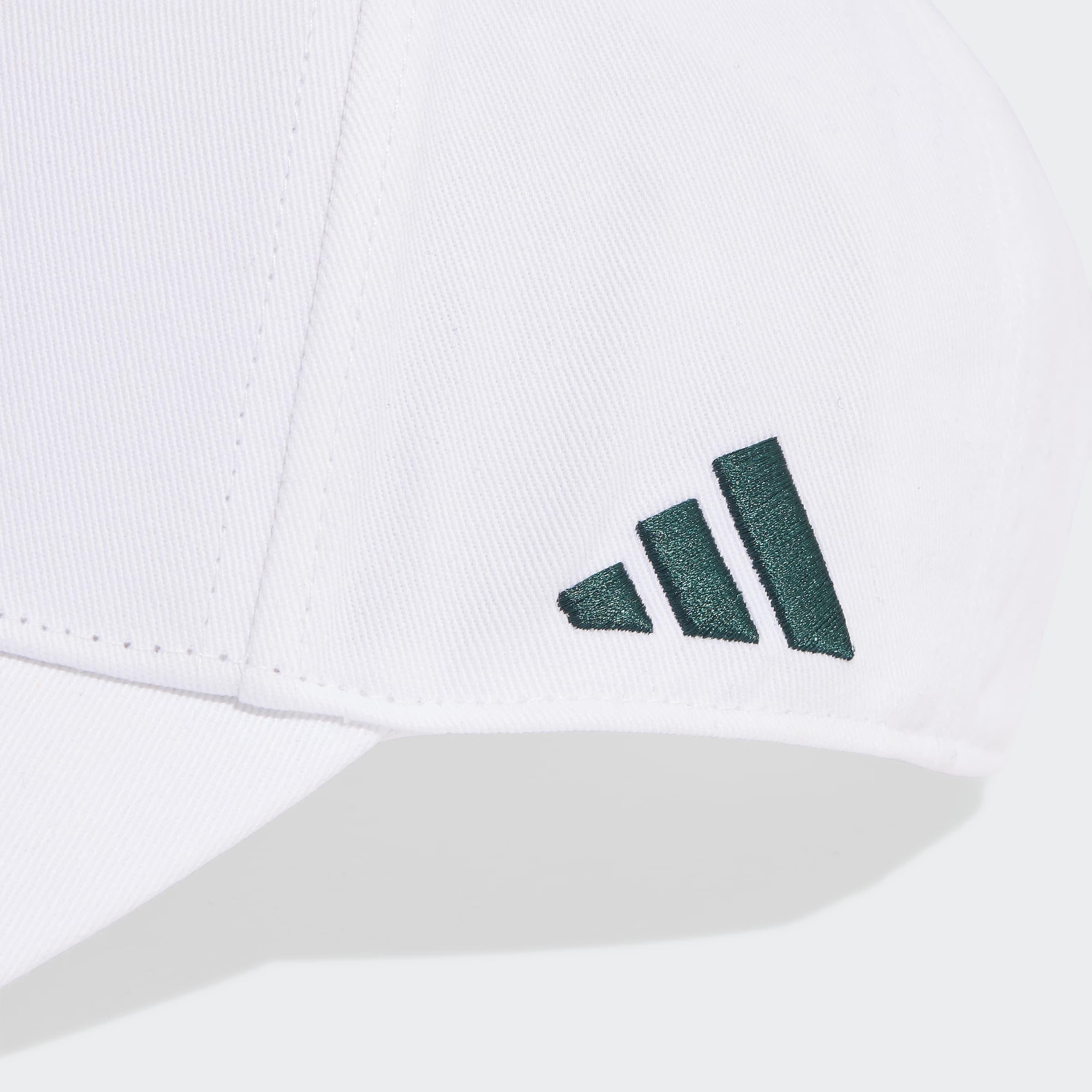 Unisex Real Madrid Baseball Cap, White, A701_ONE, large image number 3