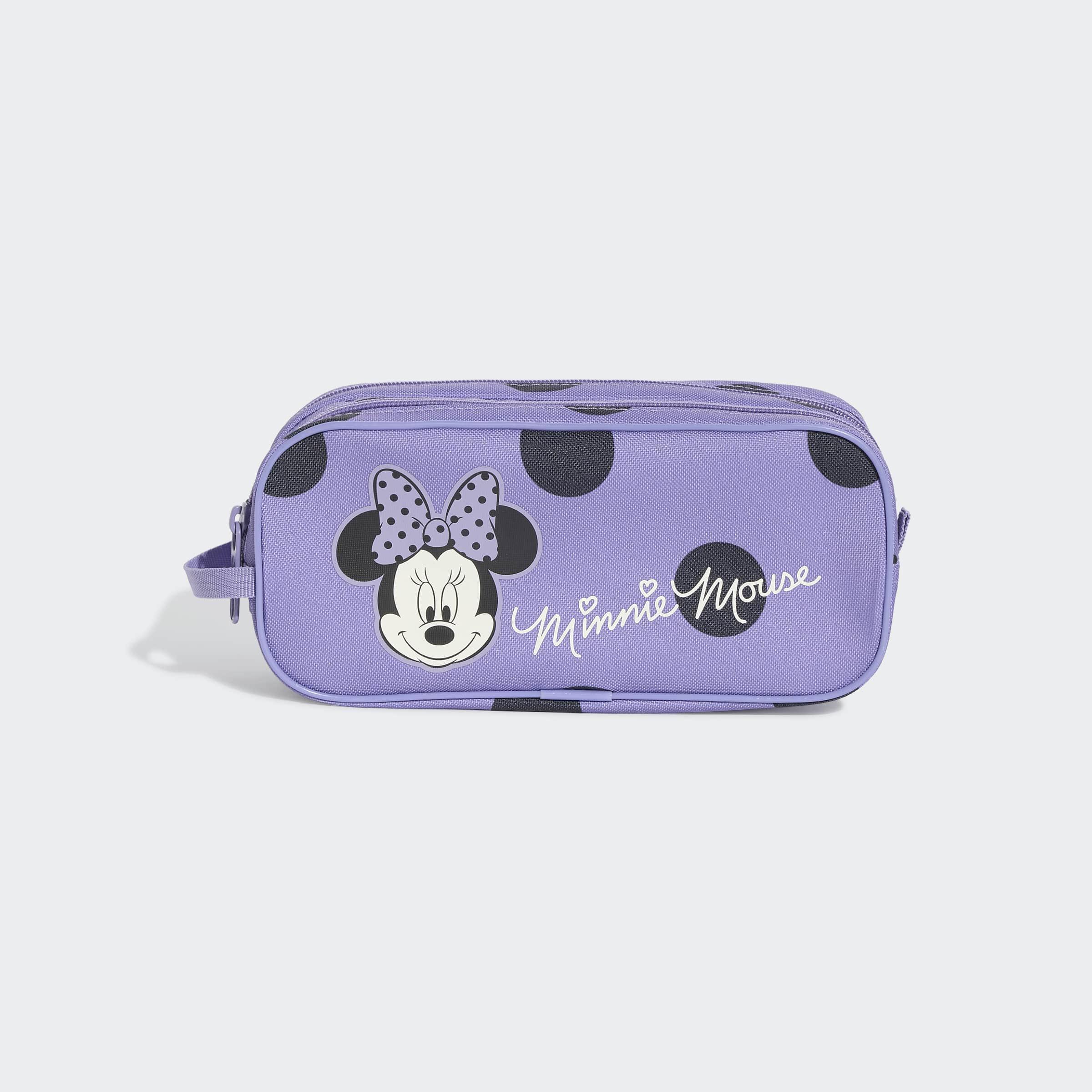 Kids Unisex adidas Disney Minnie Mouse Pencil Case, Purple, A701_ONE, large image number 2