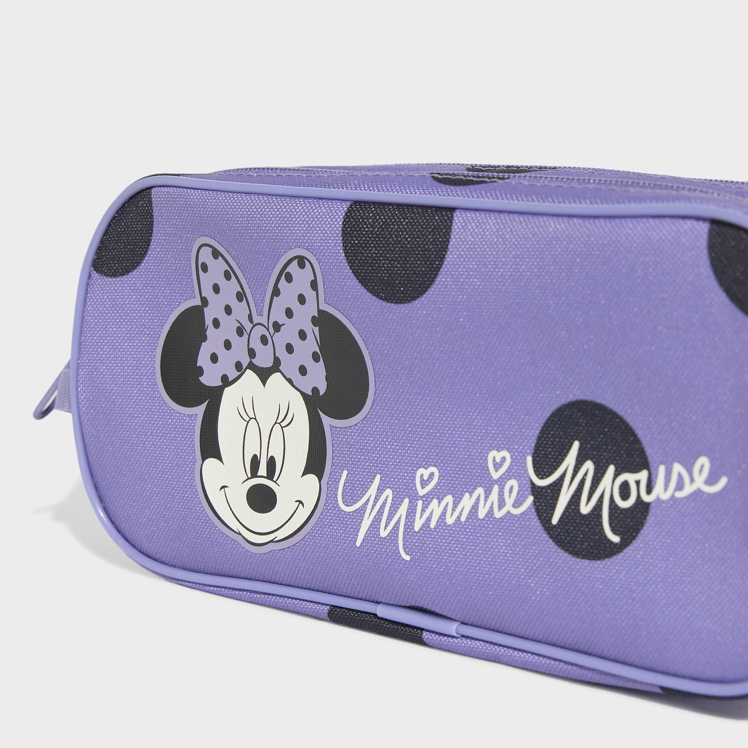 Kids Unisex adidas Disney Minnie Mouse Pencil Case, Purple, A701_ONE, large image number 4
