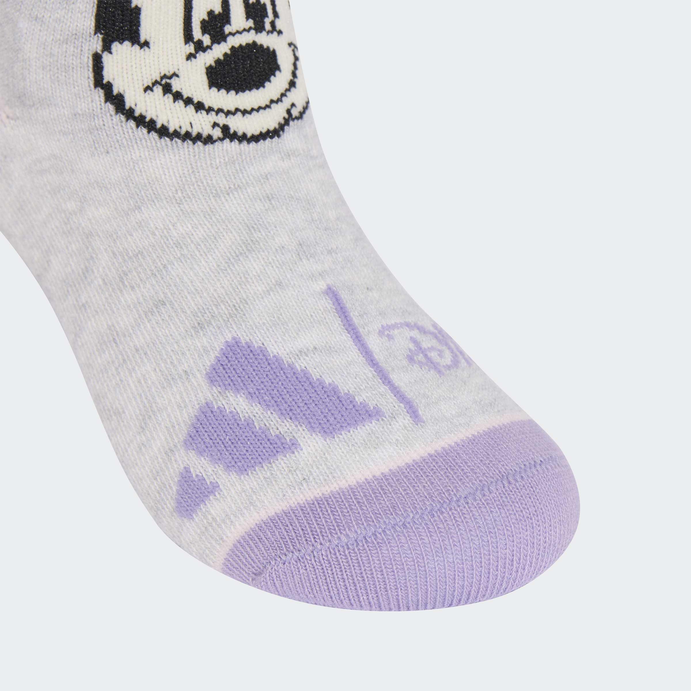 Kids adidas Disney Minnie Mouse Socks, Multicolour, A701_ONE, large image number 3