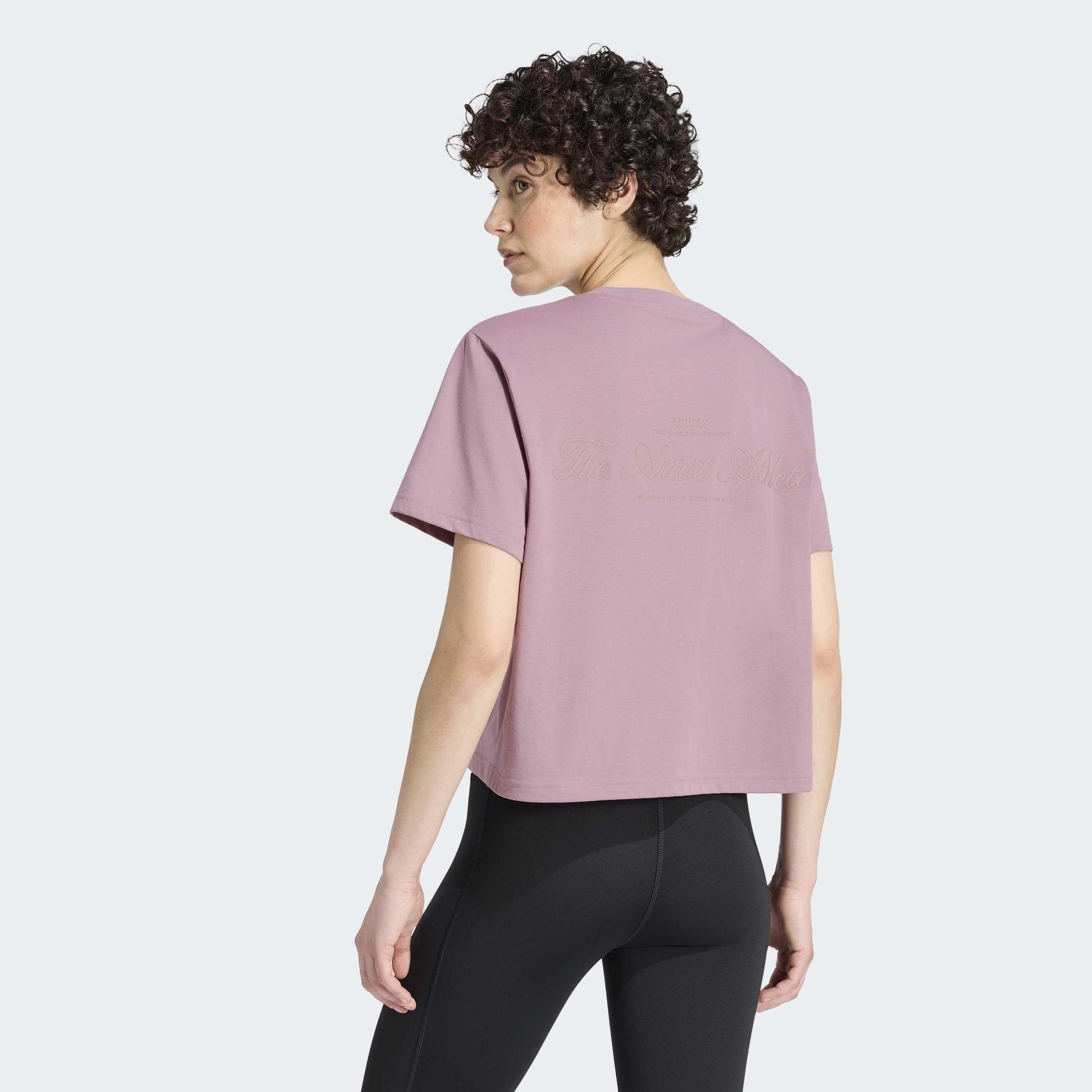CLIMACOOL Training Graphic T-Shirt, Purple