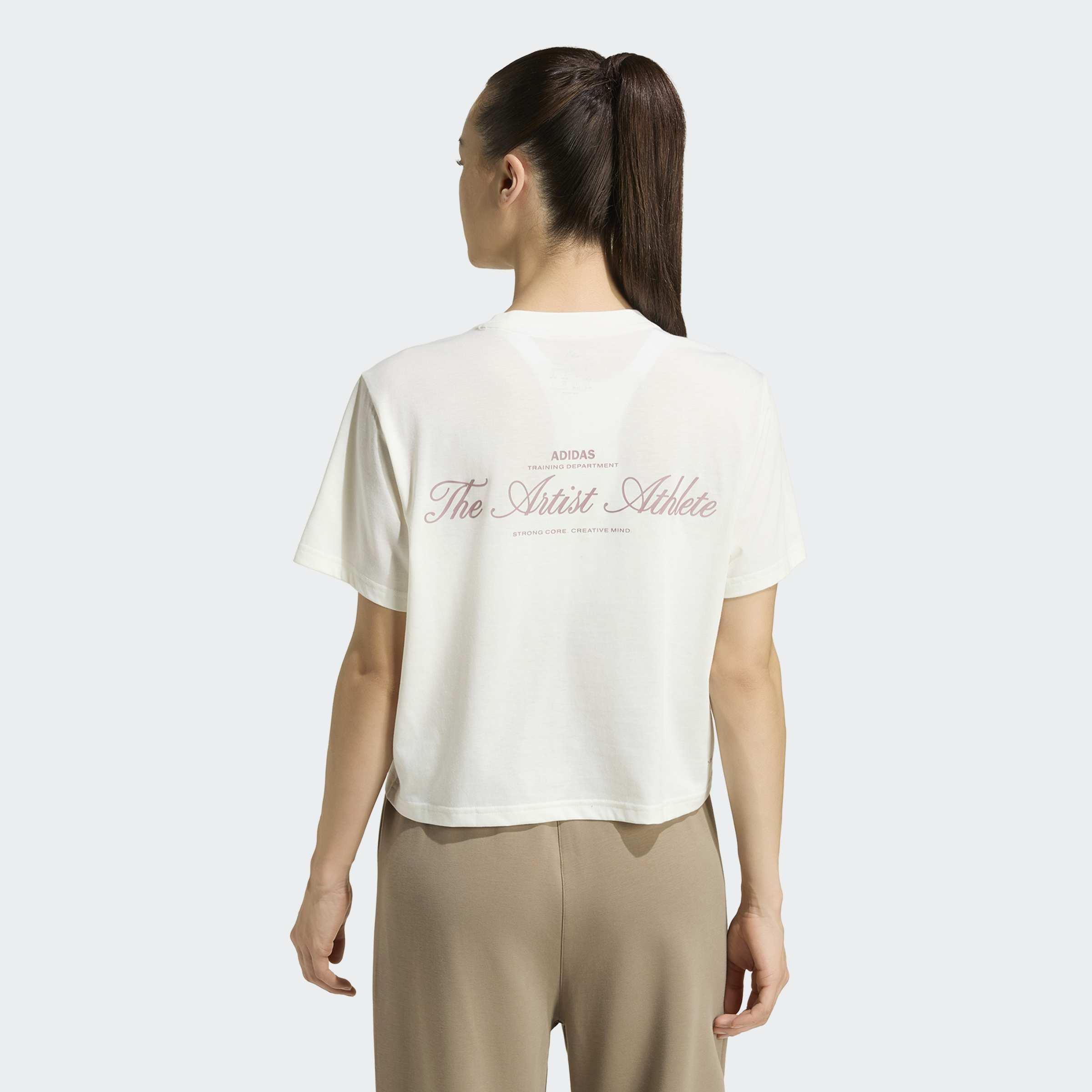 CLIMACOOL Training Graphic T-Shirt, White