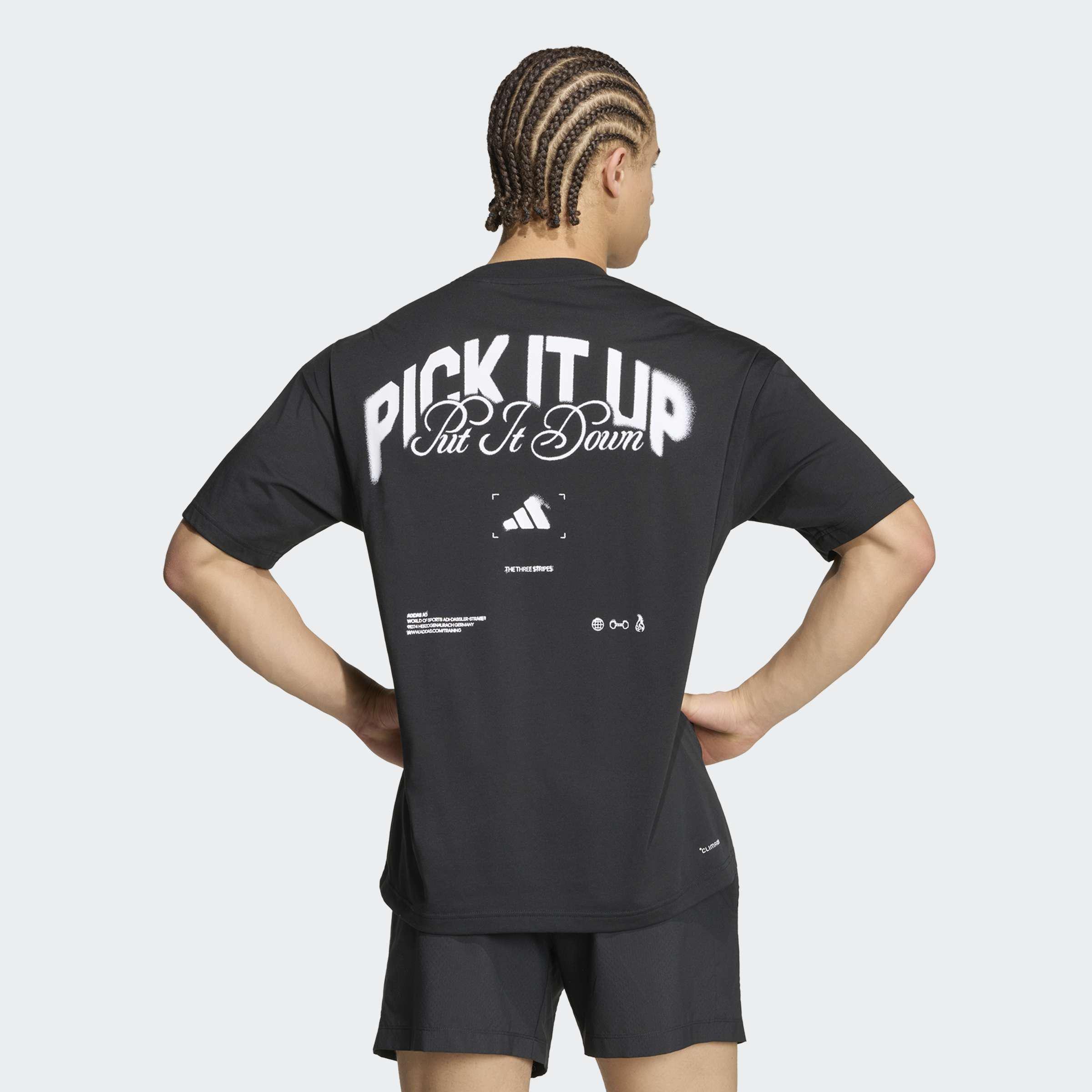 Climacool Primelift Training Graphic T-Shirt, Black