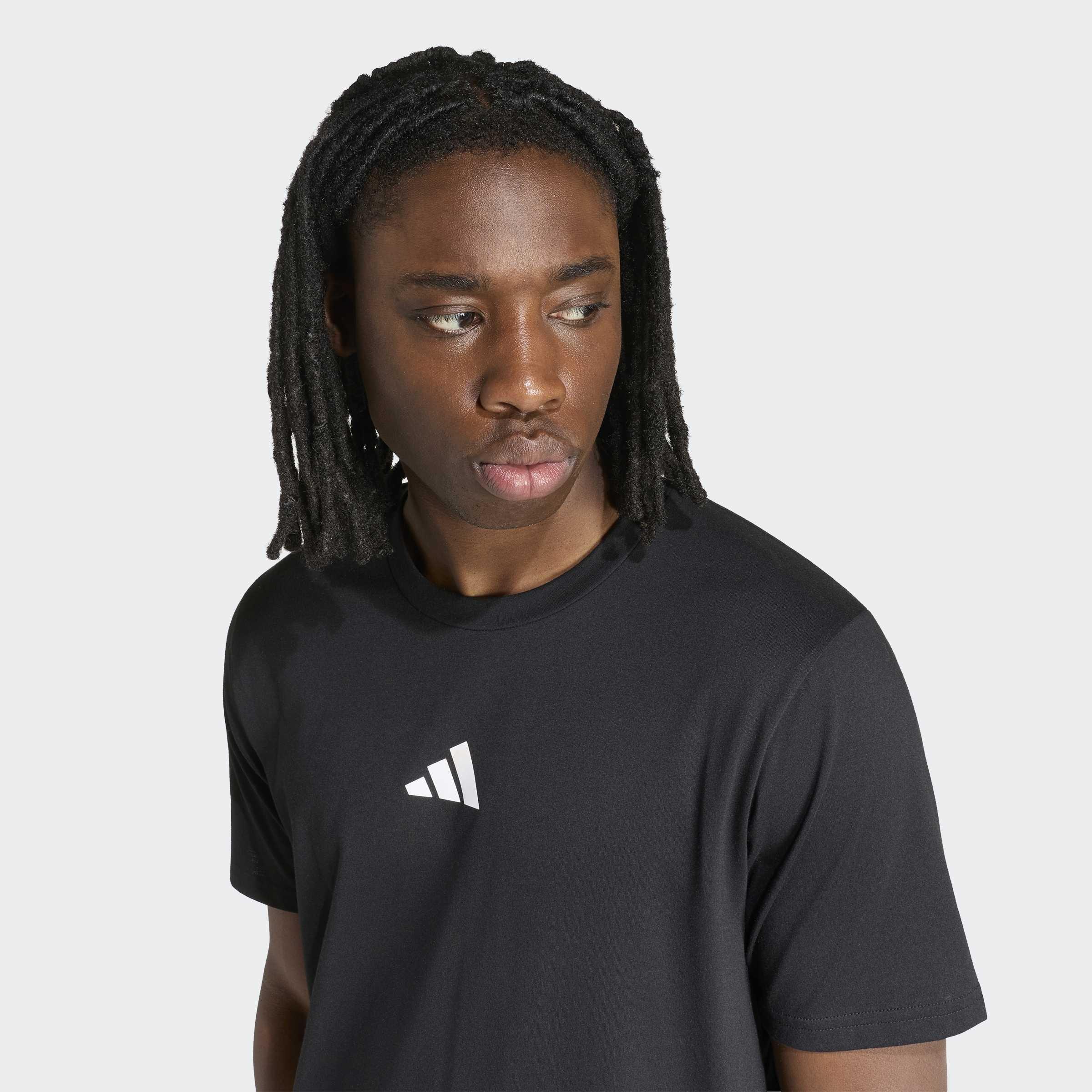 Climacool Camo Training Graphic T-Shirt, Black, A701_ONE, large image number 3
