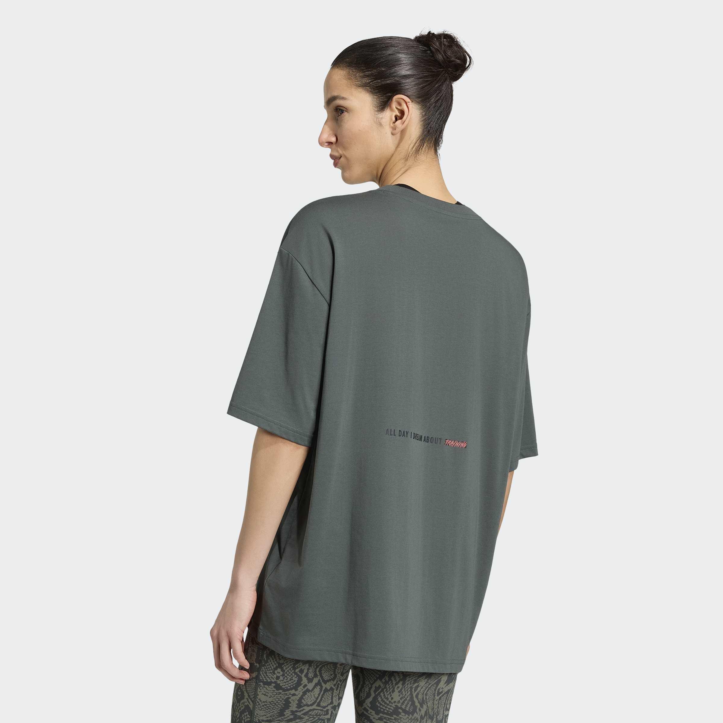Climacool Animal Training Graphic T-Shirt, Grey