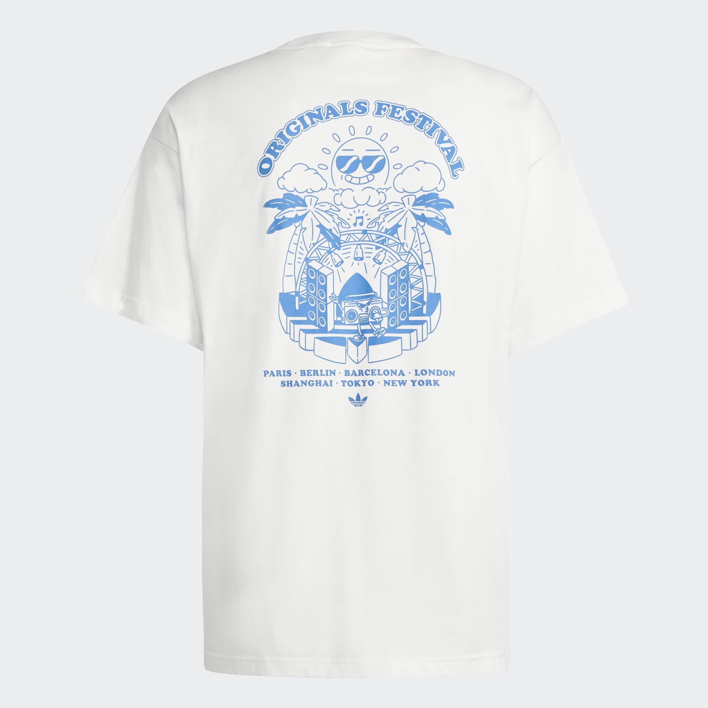 Music Fests T-Shirt, White, A701_ONE, medium