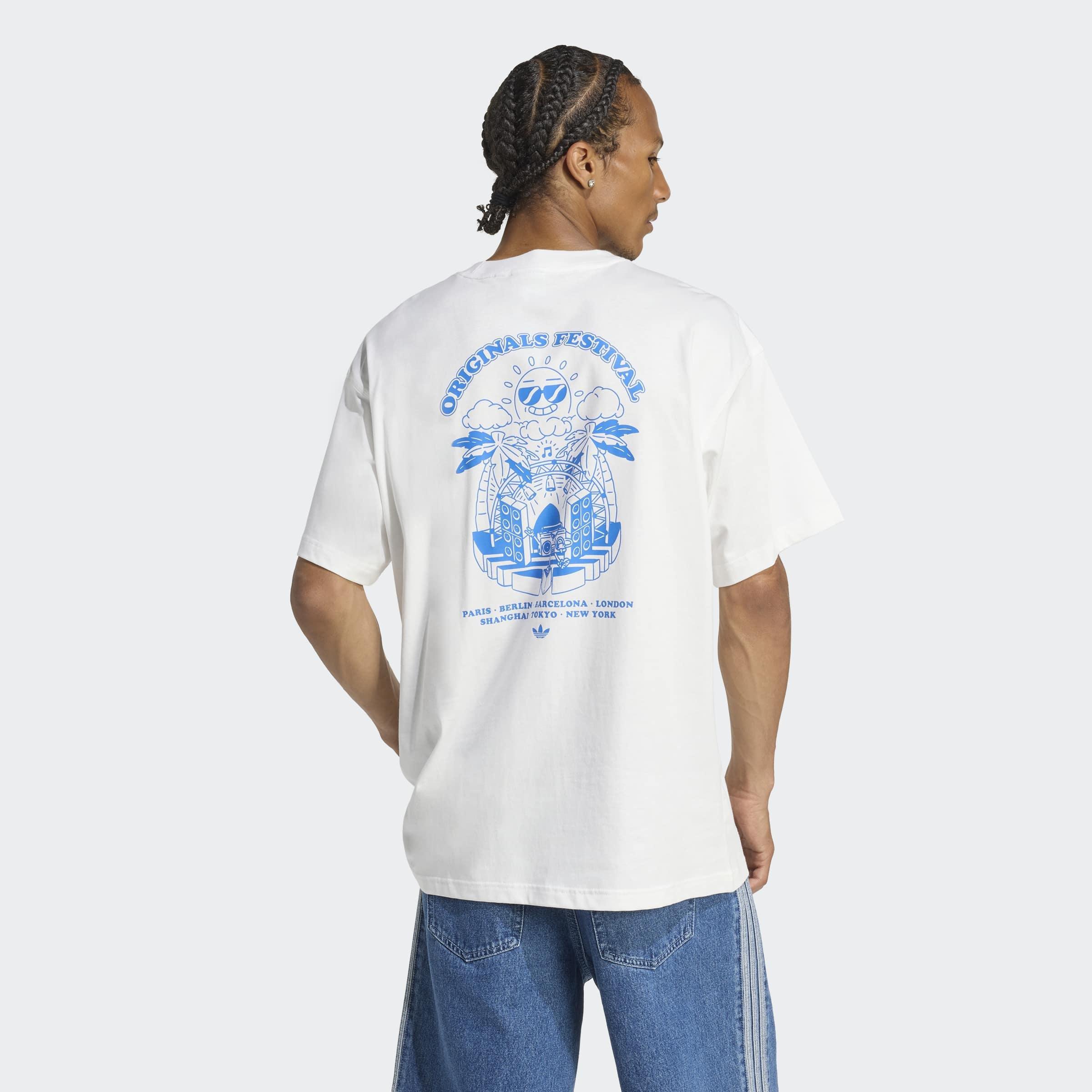 Music Fests T-Shirt, White, A701_ONE, medium