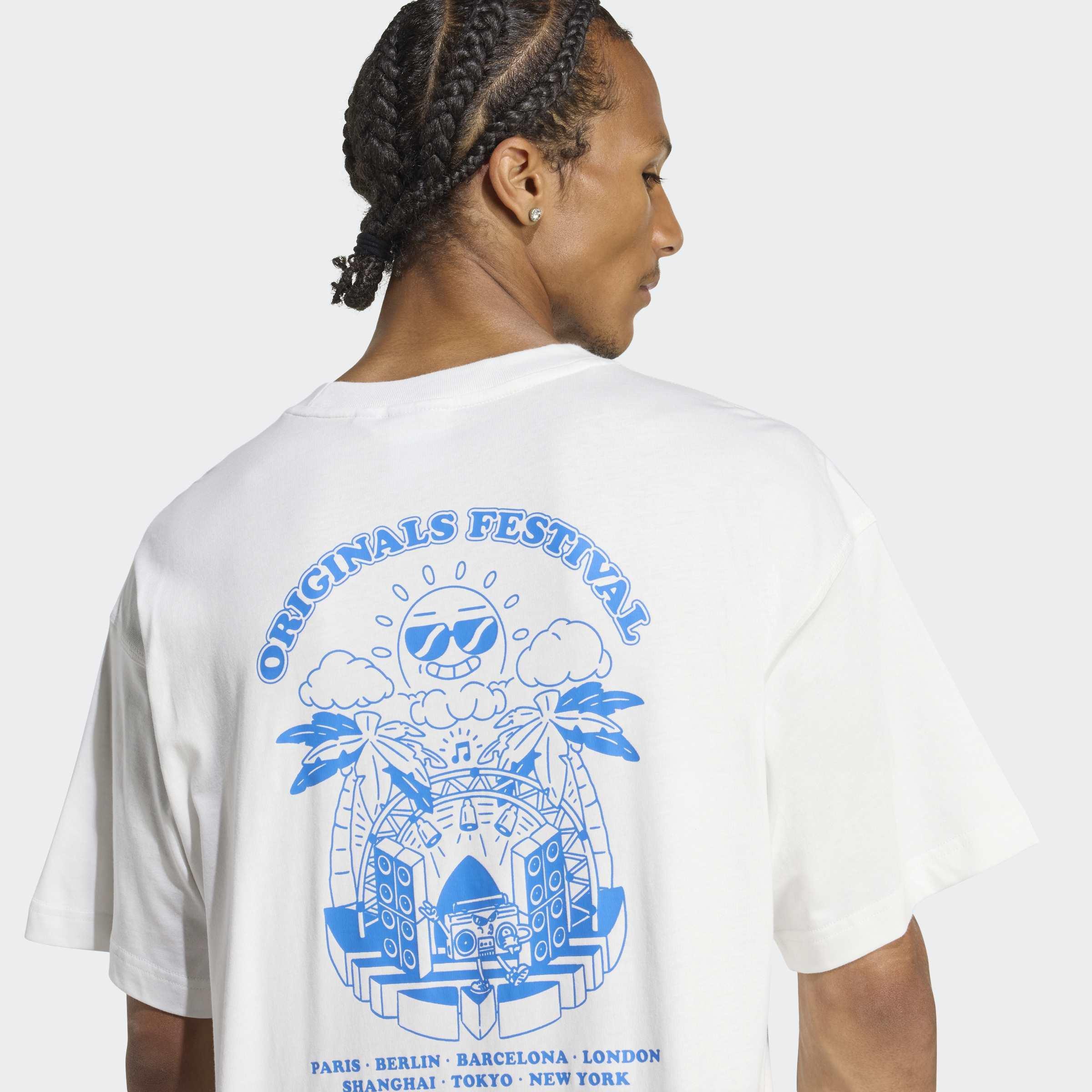 Music Fests T-Shirt, White, A701_ONE, large image number 3