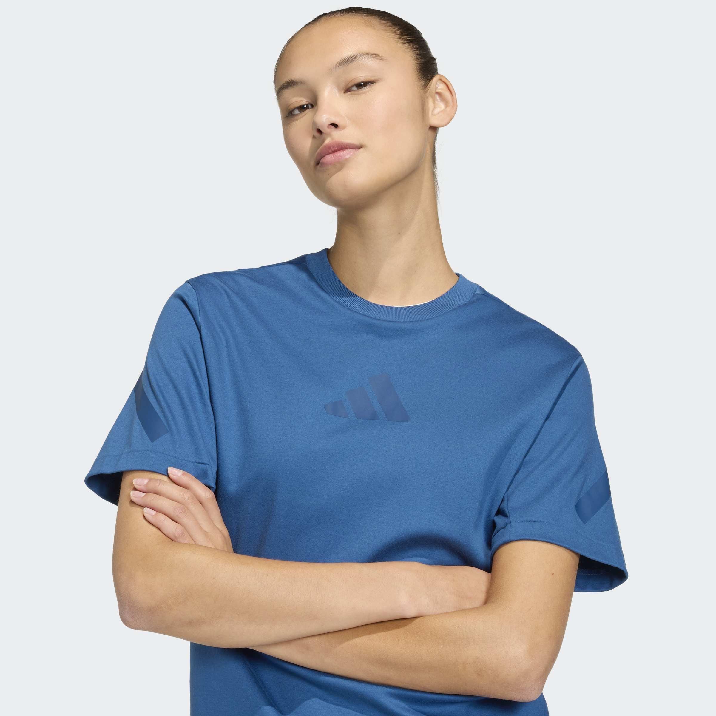 adidas Z.N.E. T-Shirt, Blue, A701_ONE, medium