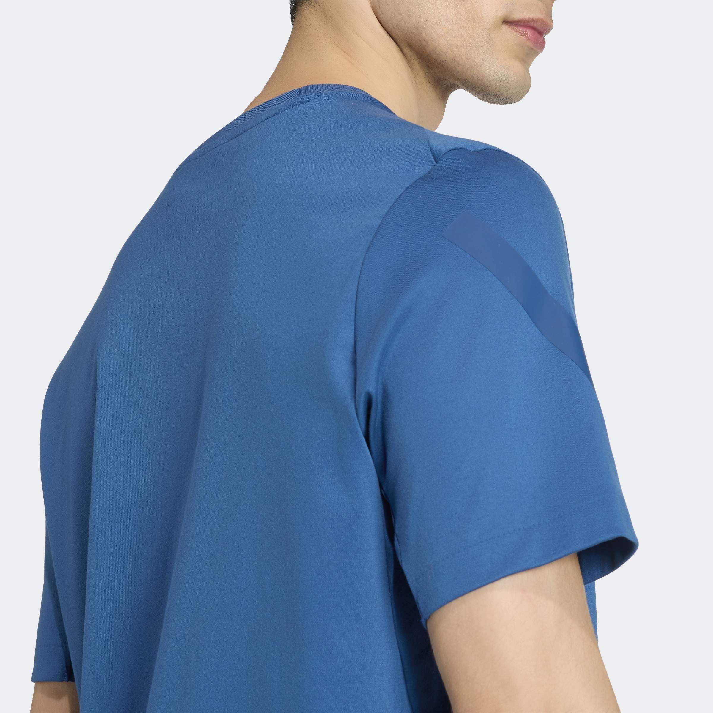 adidas Z.N.E. T-Shirt, Blue, A701_ONE, large image number 2