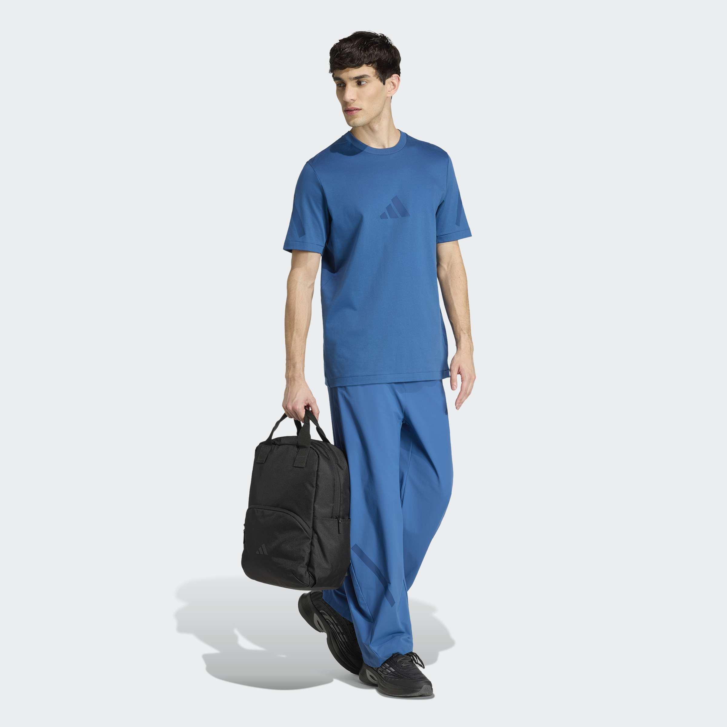 adidas Z.N.E. T-Shirt, Blue, A701_ONE, large image number 5